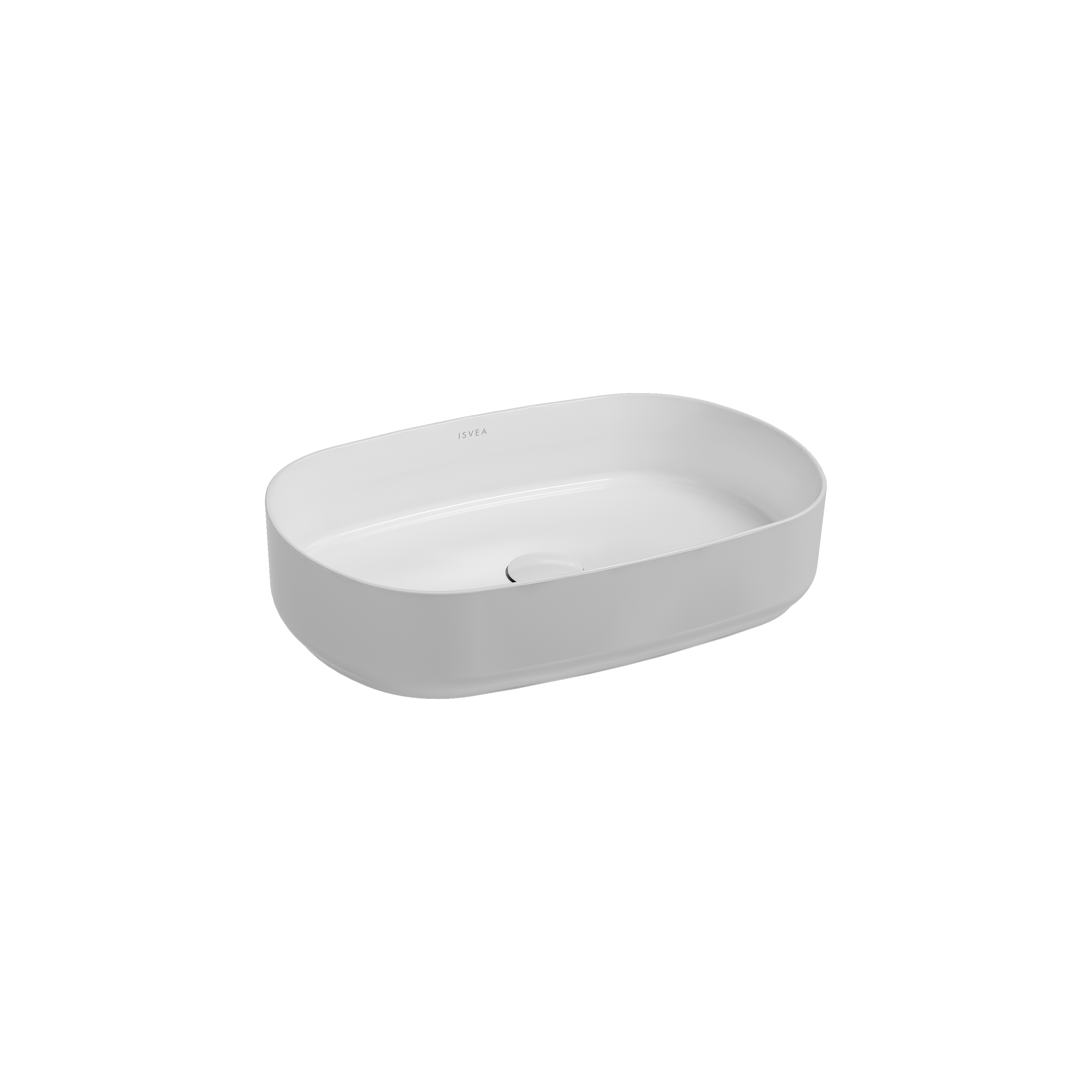 Infinity Counter Top Washbasin 55 cm White