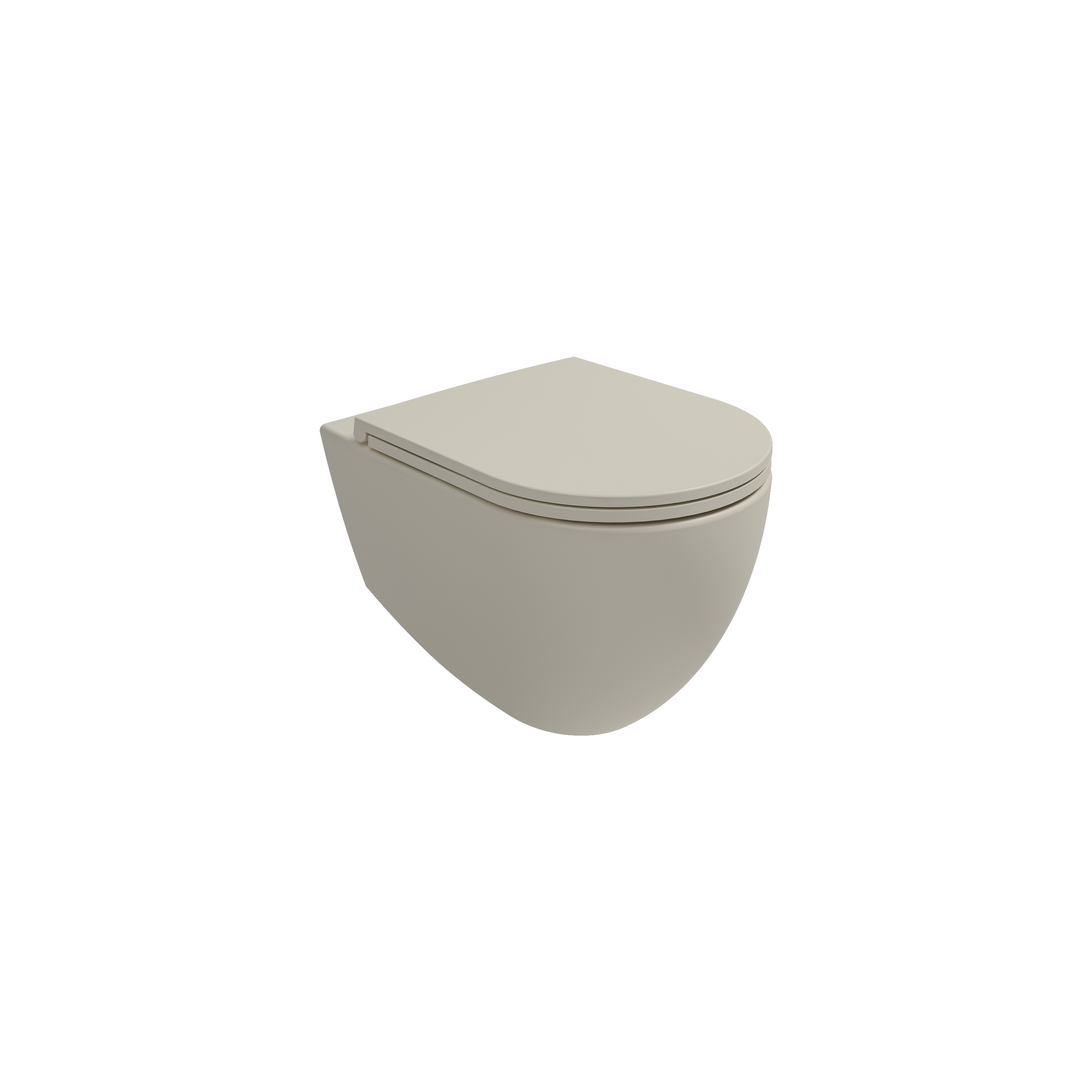 Infinity Clearim Plus Wall-hung WC Ivory