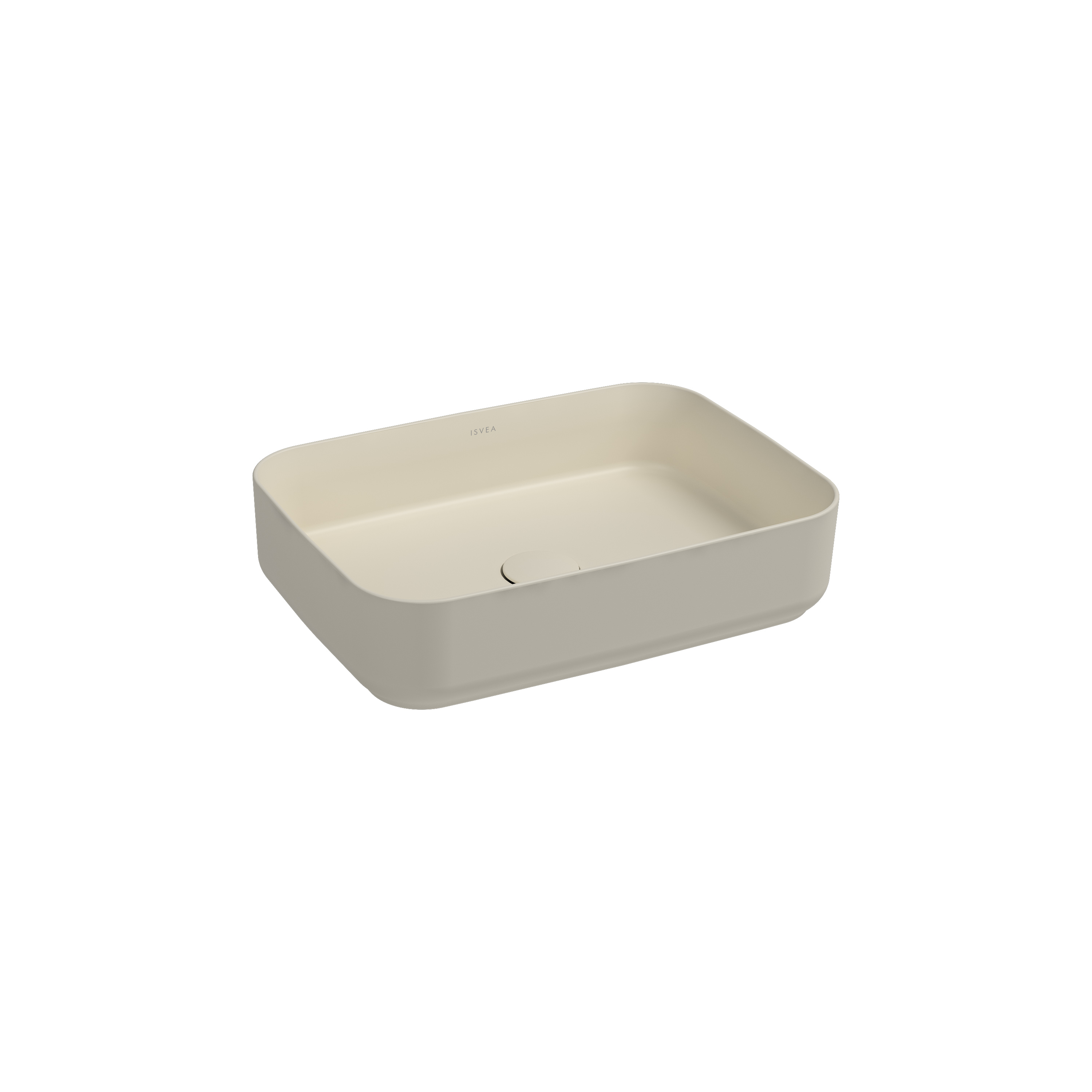 Infinity Counter Top Washbasin 50 cm Ivory