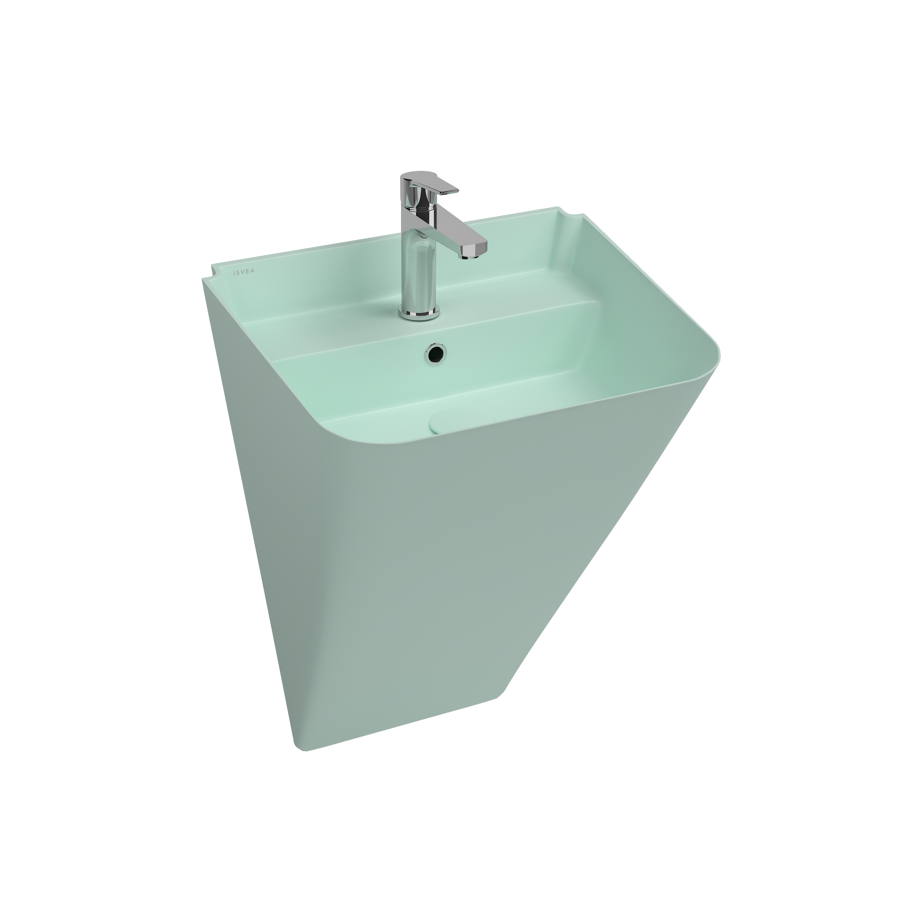 Sott Aqua Asma Monoblok Lavabo 50 cm Mint