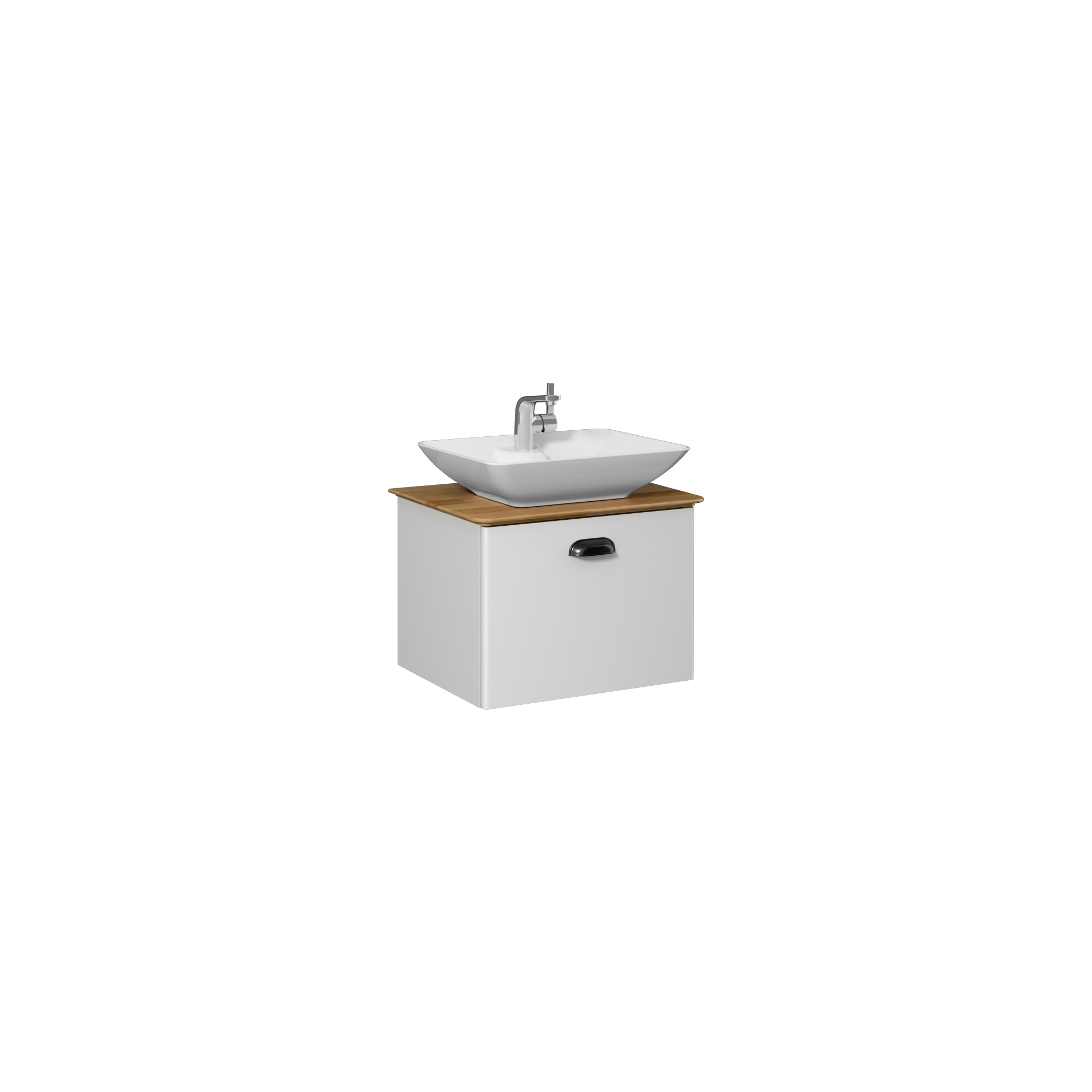 Bei 60cm Washbasin Unit (10SY50052 included) White