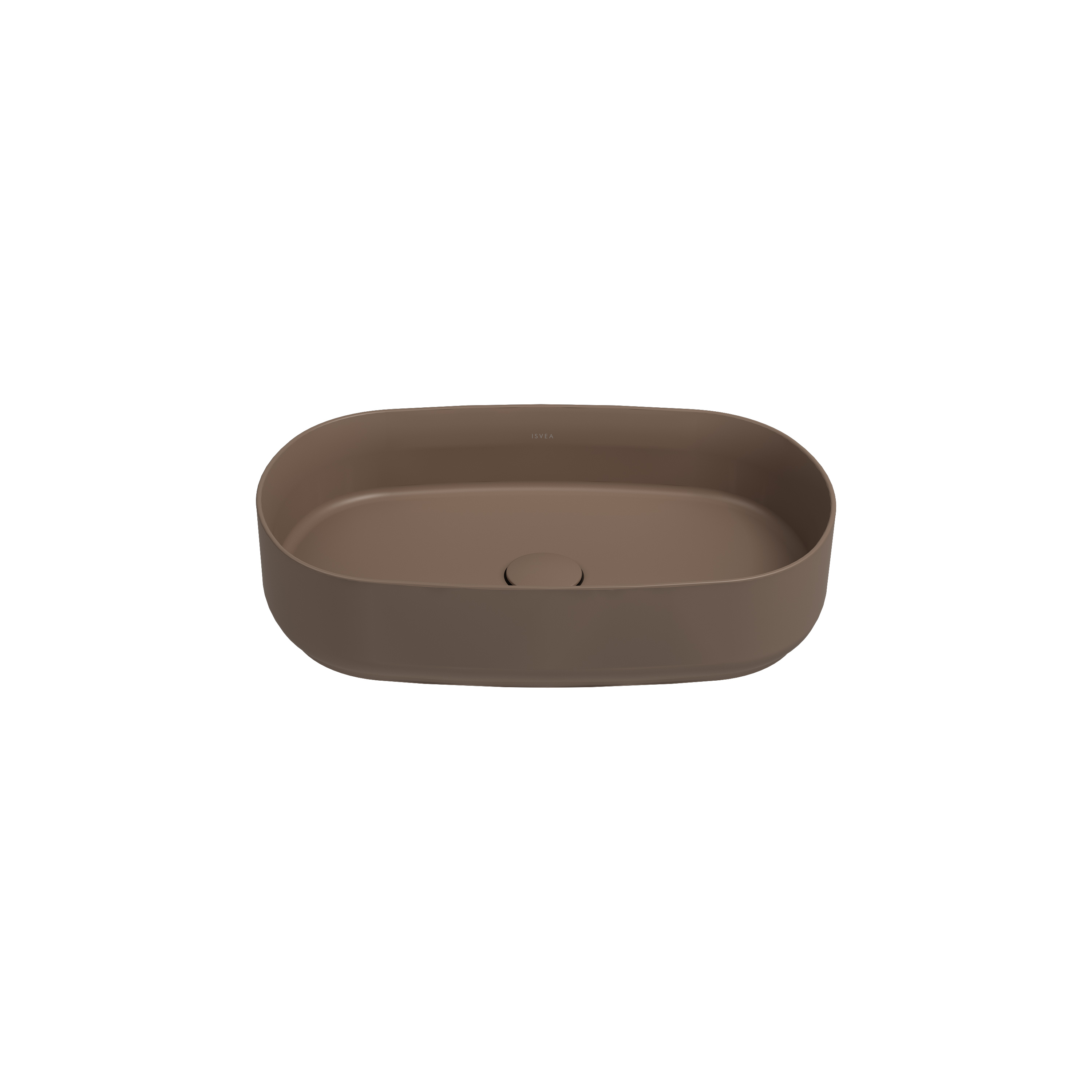 Infinity Counter Top Washbasin 55 cm Taupe