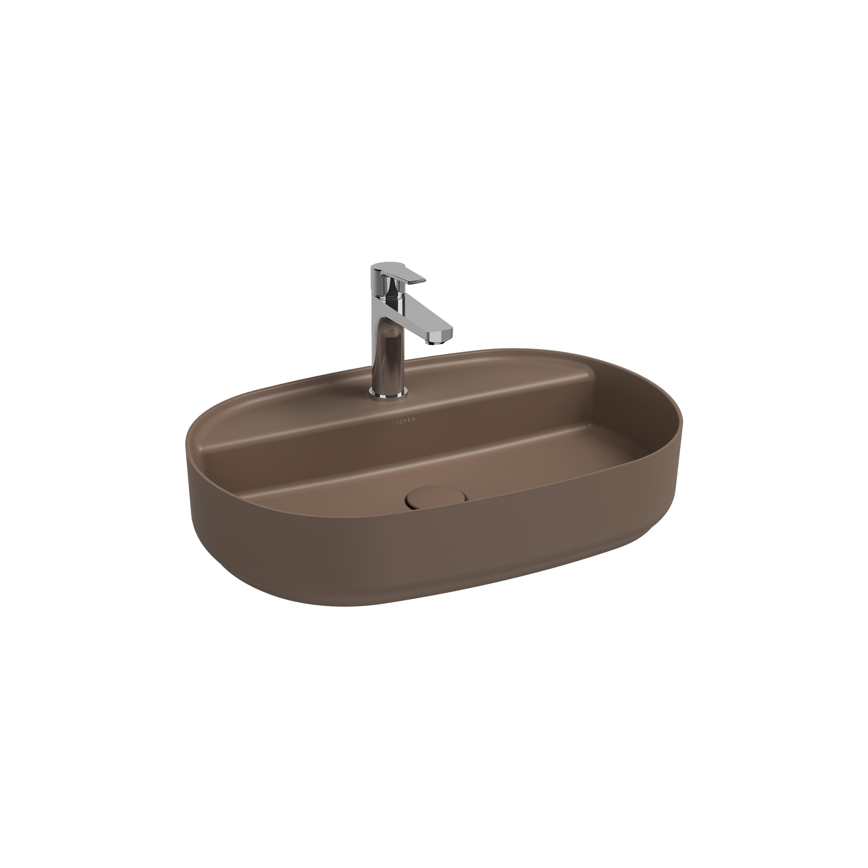 Infinity Tezgah Üstü Lavabo 60 cm Vizon