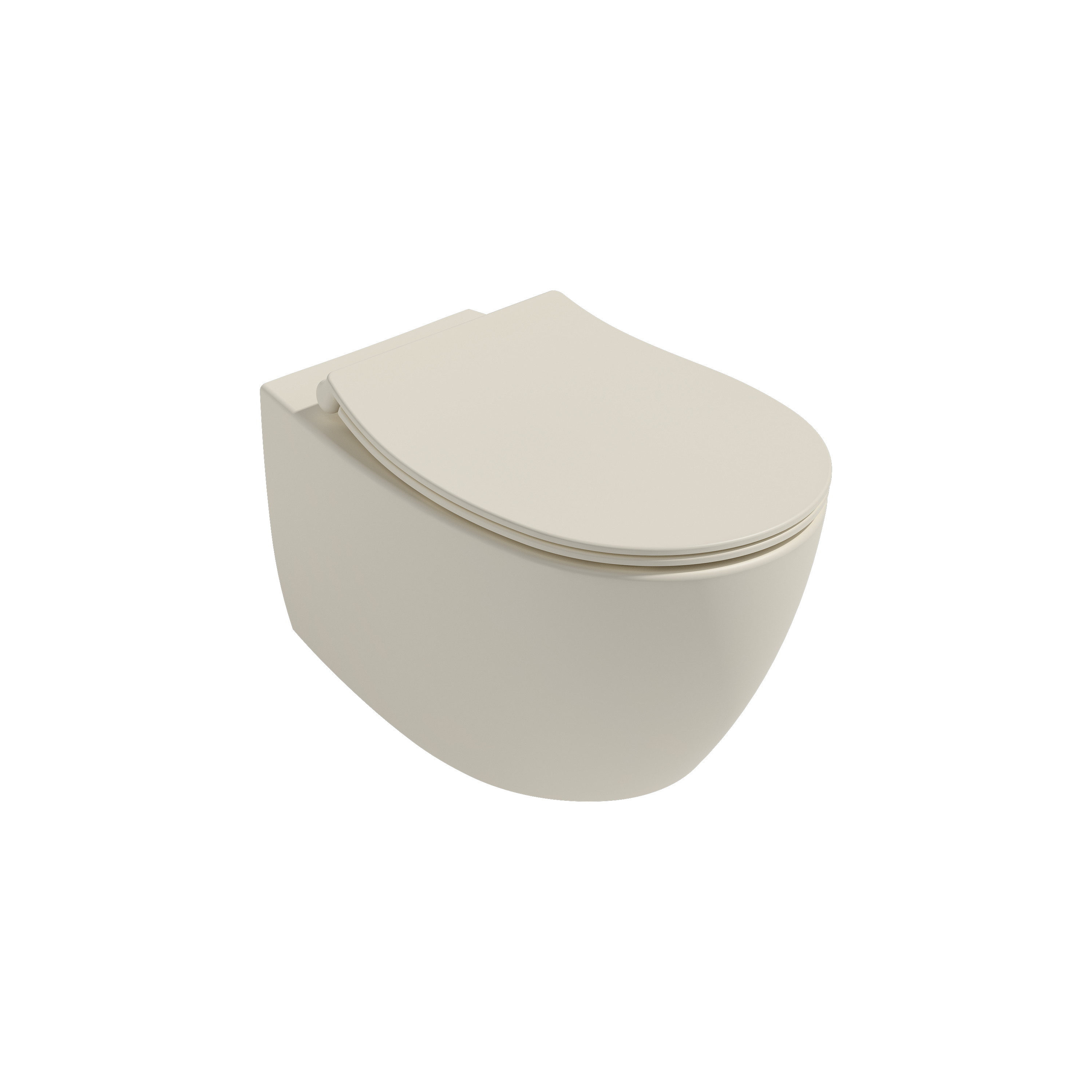 Sentimenti Neo Rimless Wall-hung WC Ivory