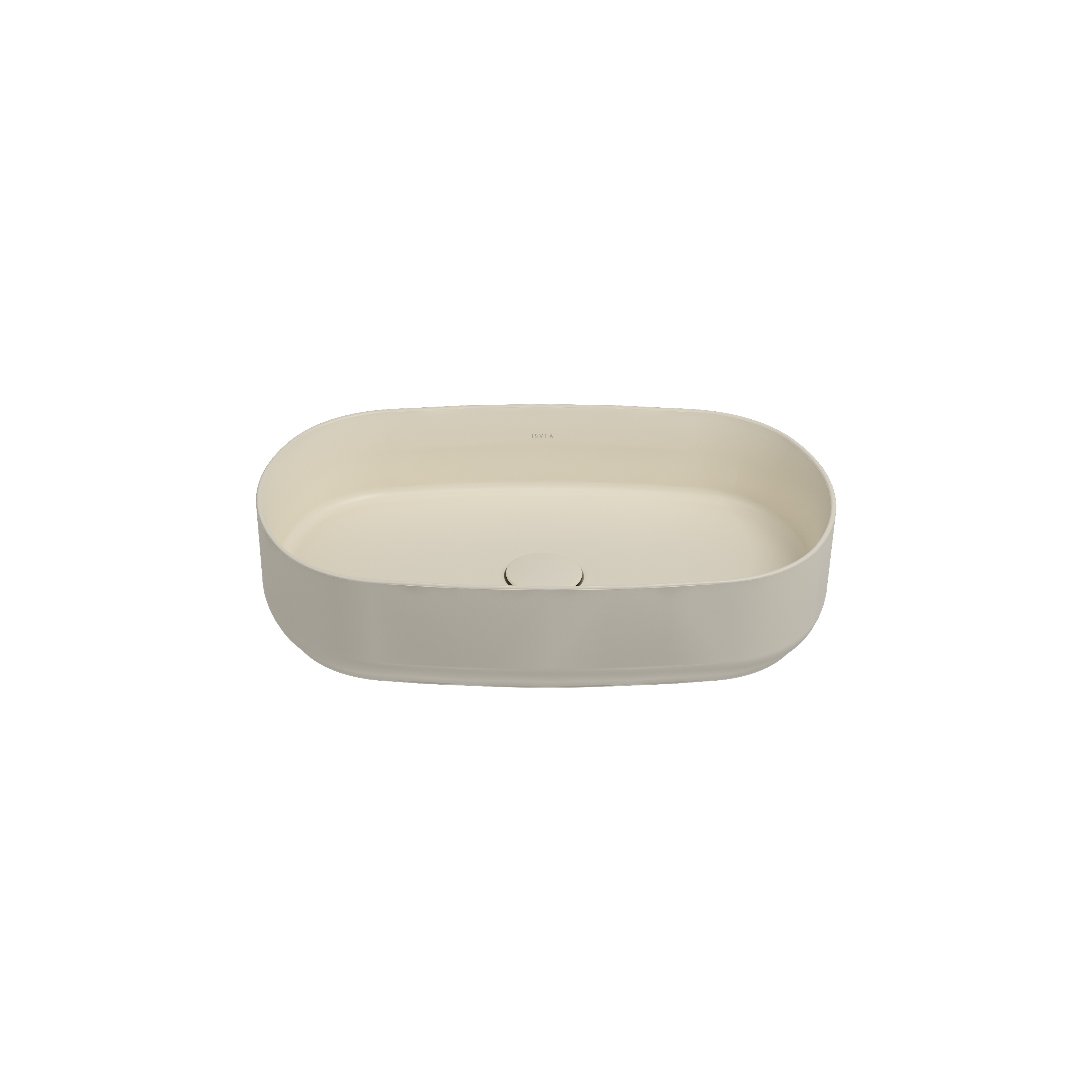 Infinity Counter Top Washbasin 55 cm Ivory