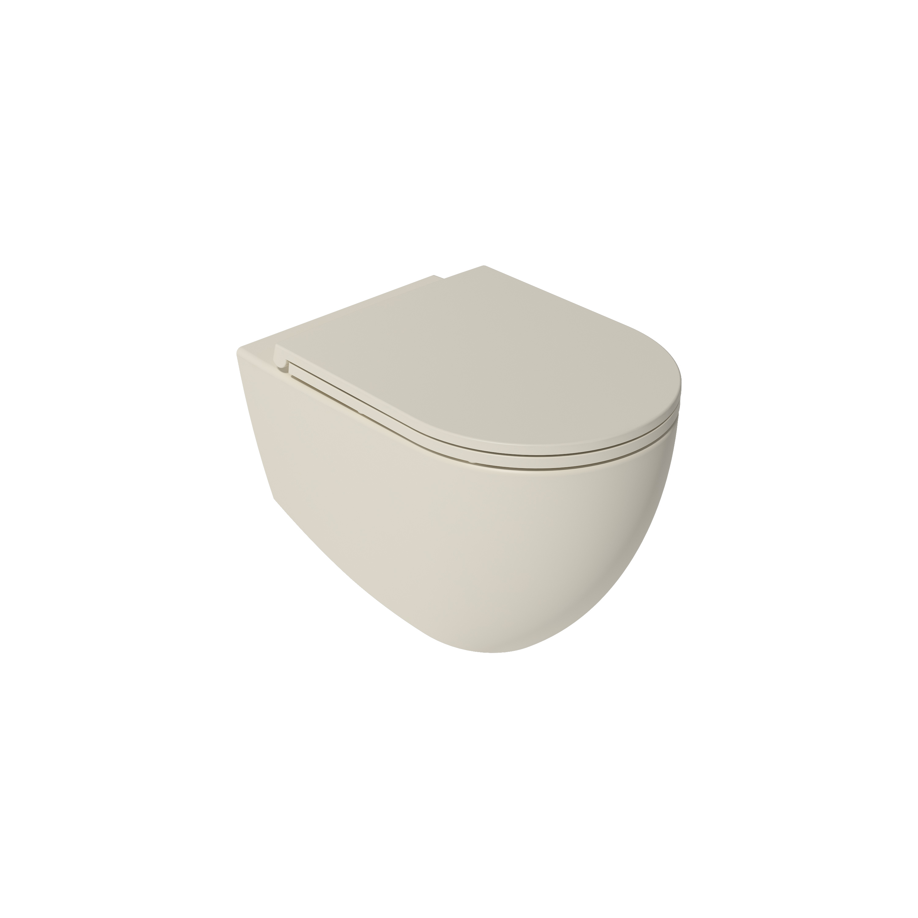 Infinity Clearim Plus Wall-hung WC Ivory