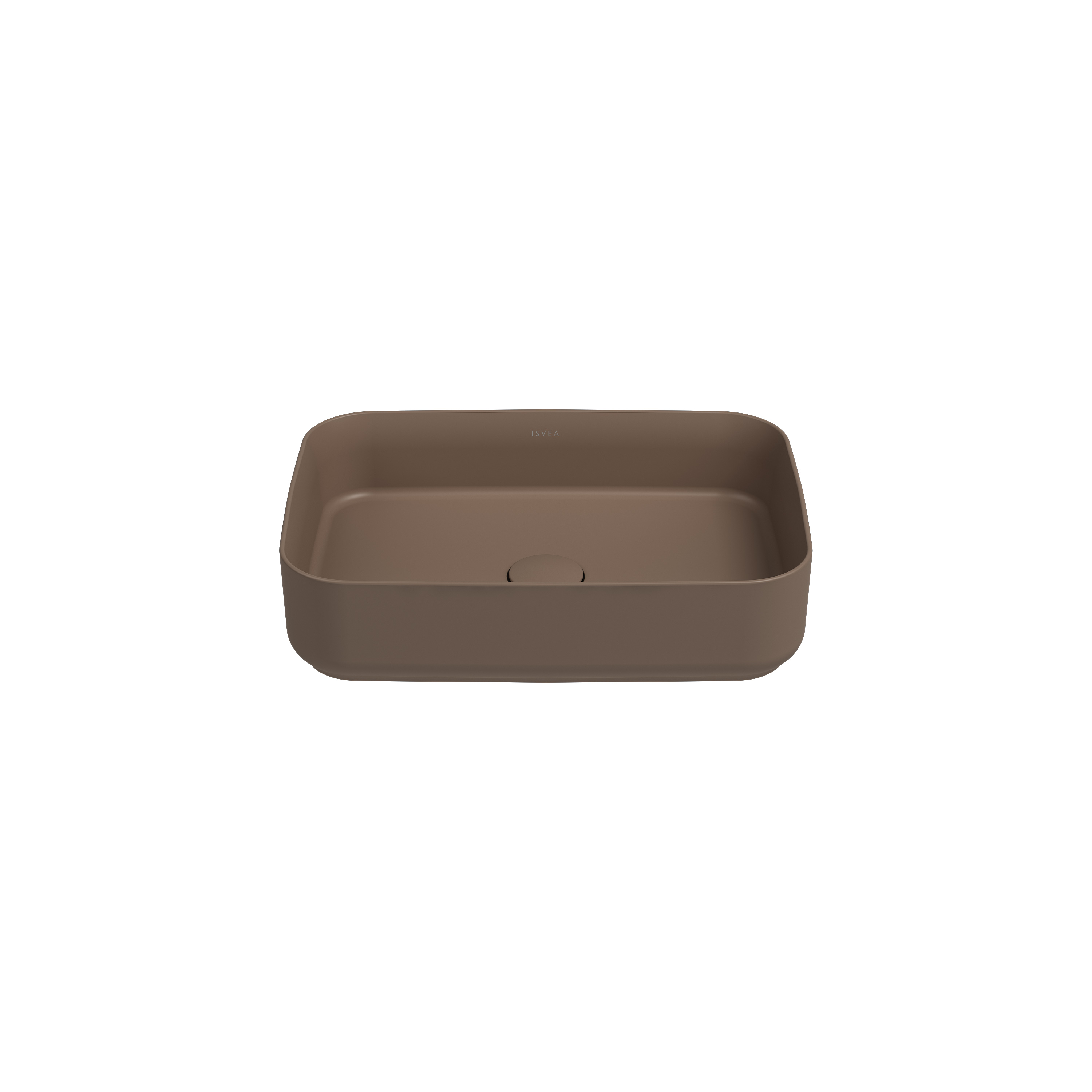 Infinity Counter Top Washbasin 50 cm Taupe