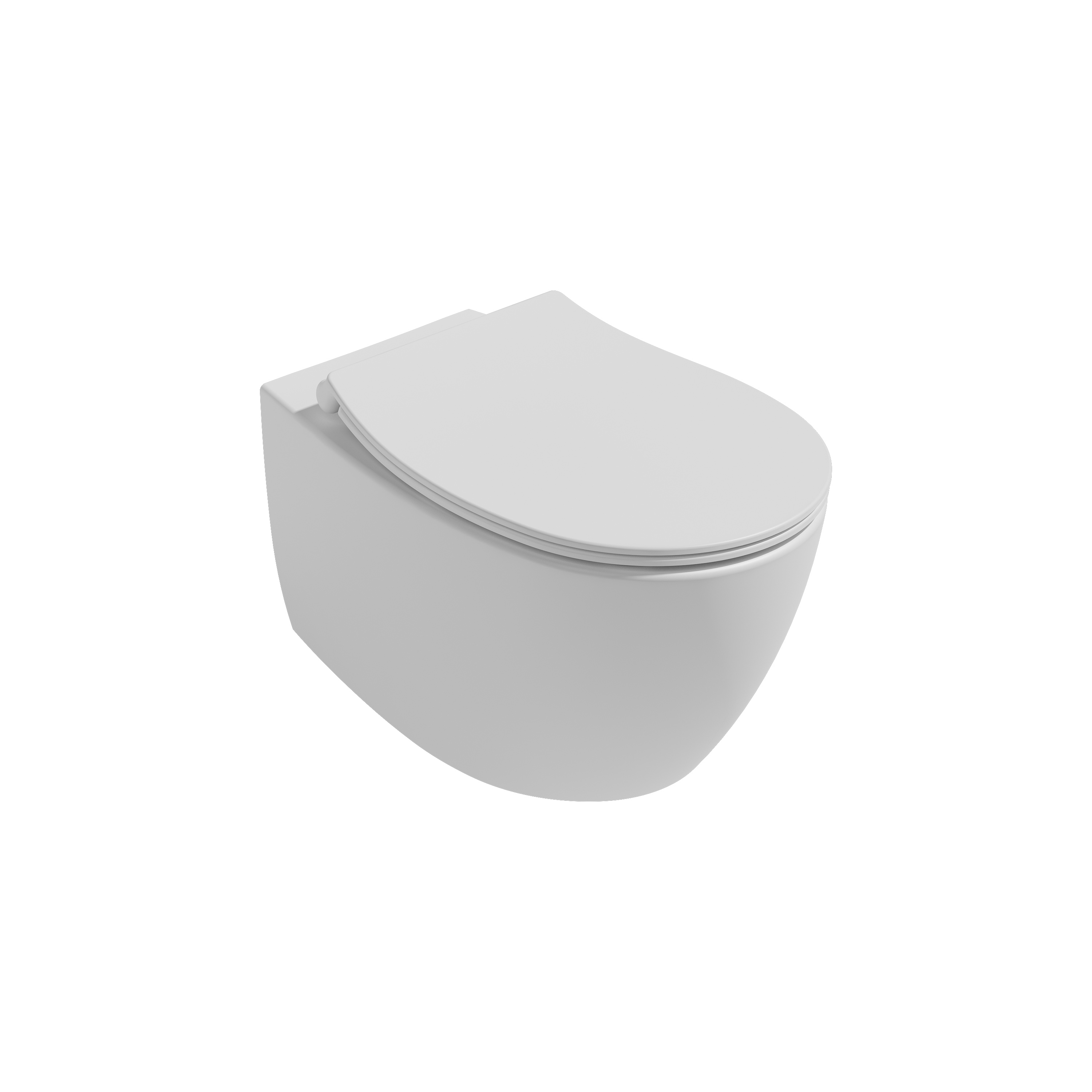 Sentimenti Neo Rimless Wall-hung WC White