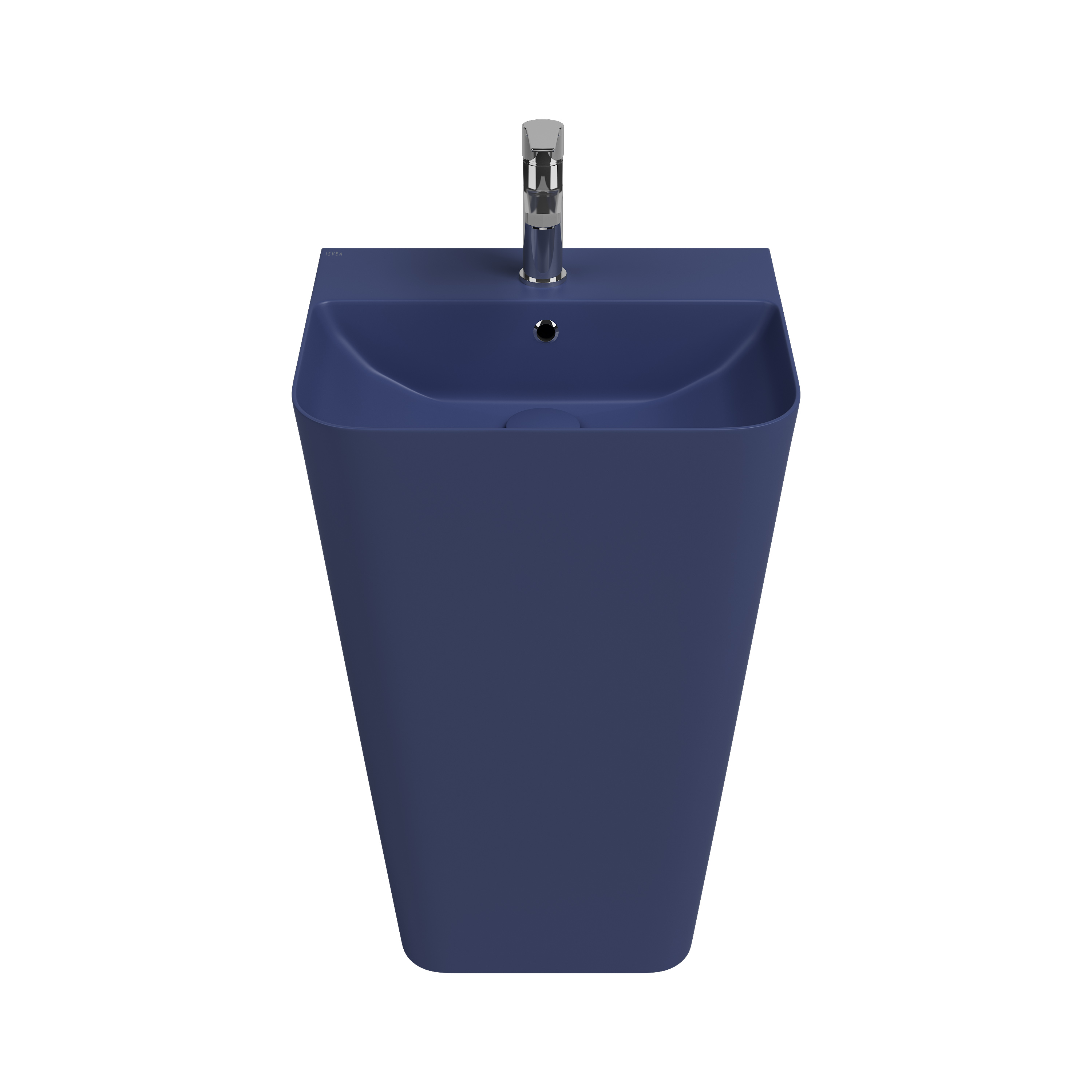 Sott Aqua Monoblock Floor Standing Washbasin 50 cm Isvea Blue