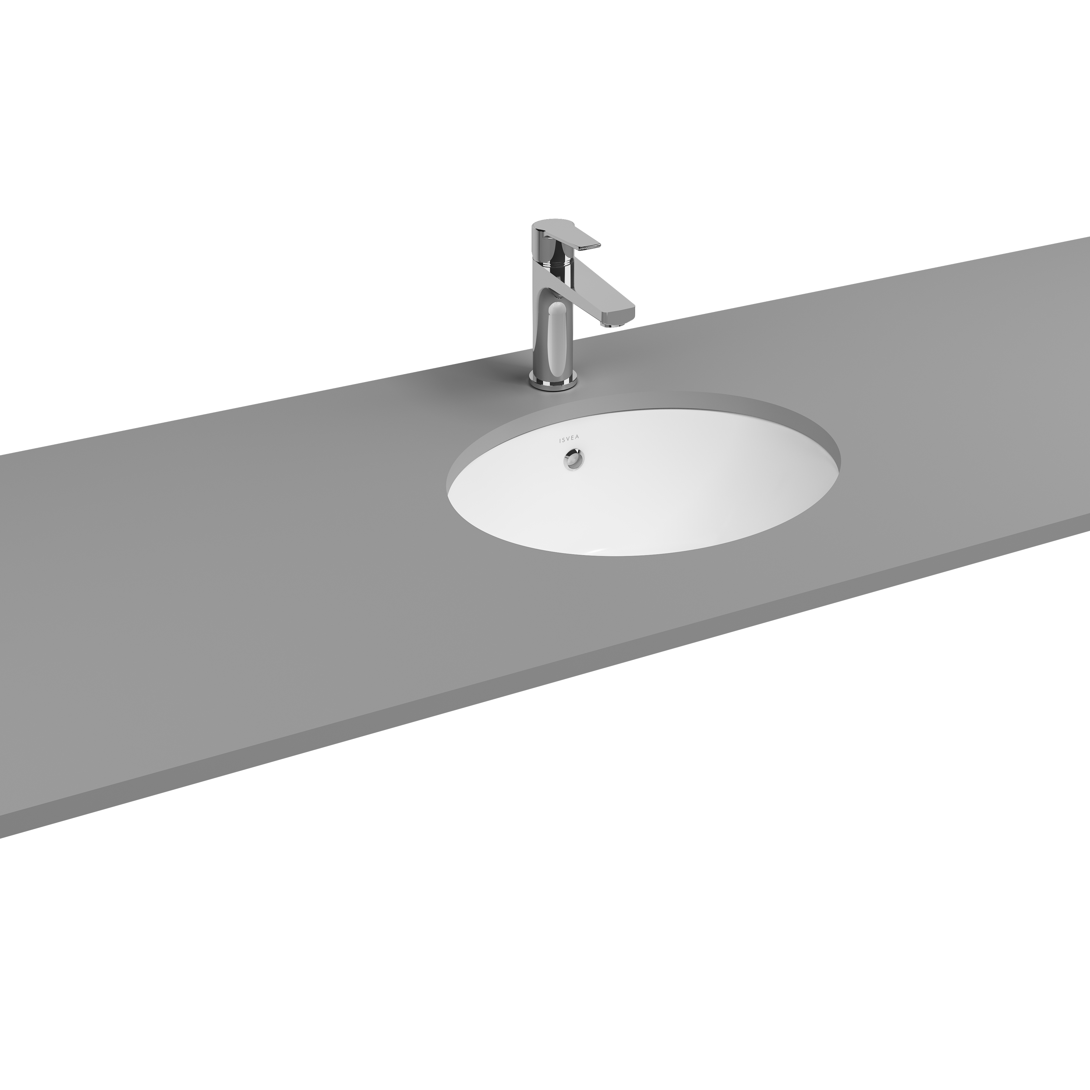 Soluzione Undercounter Washbasin 46 cm White