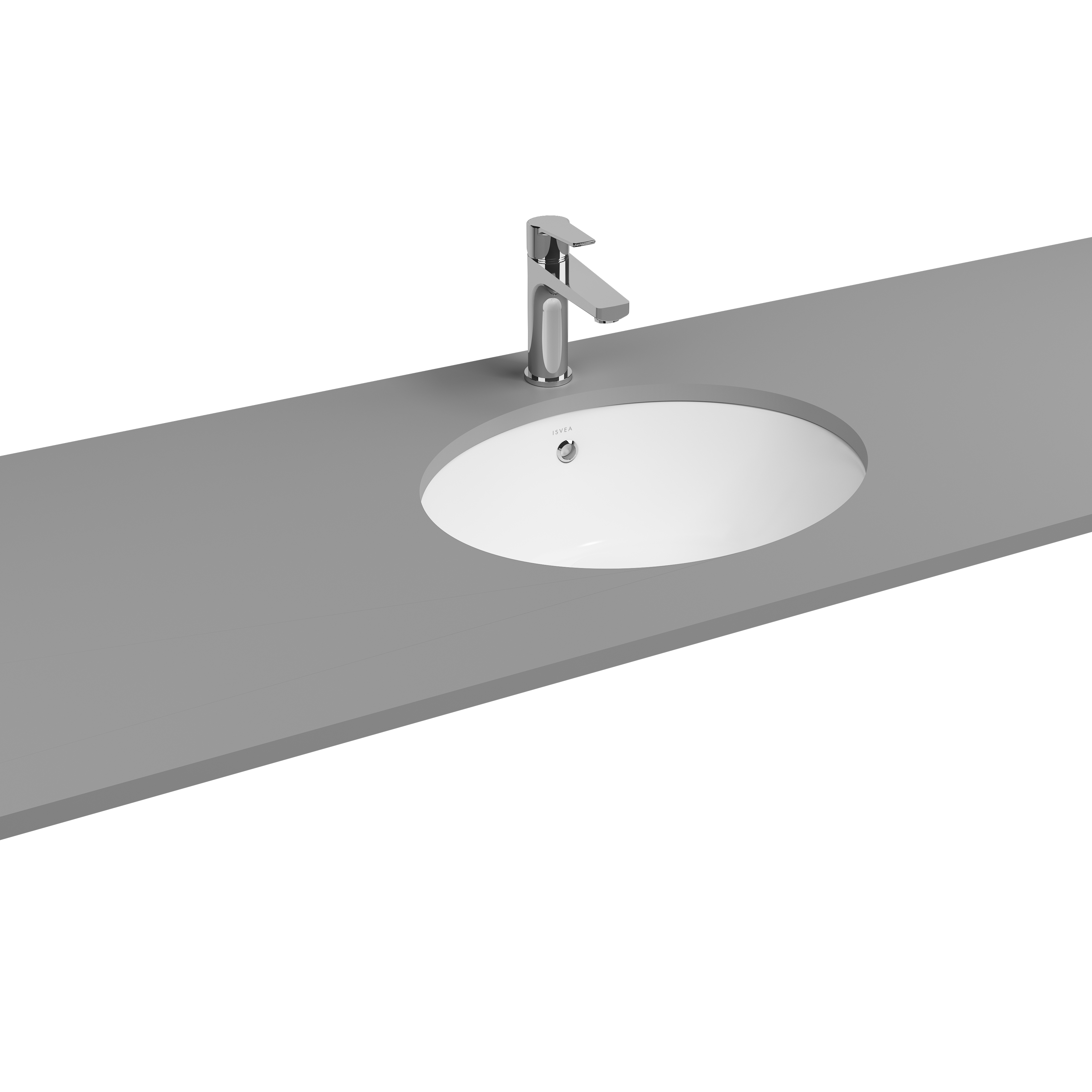 Soluzione Tezgah Altı Lavabo 52 cm