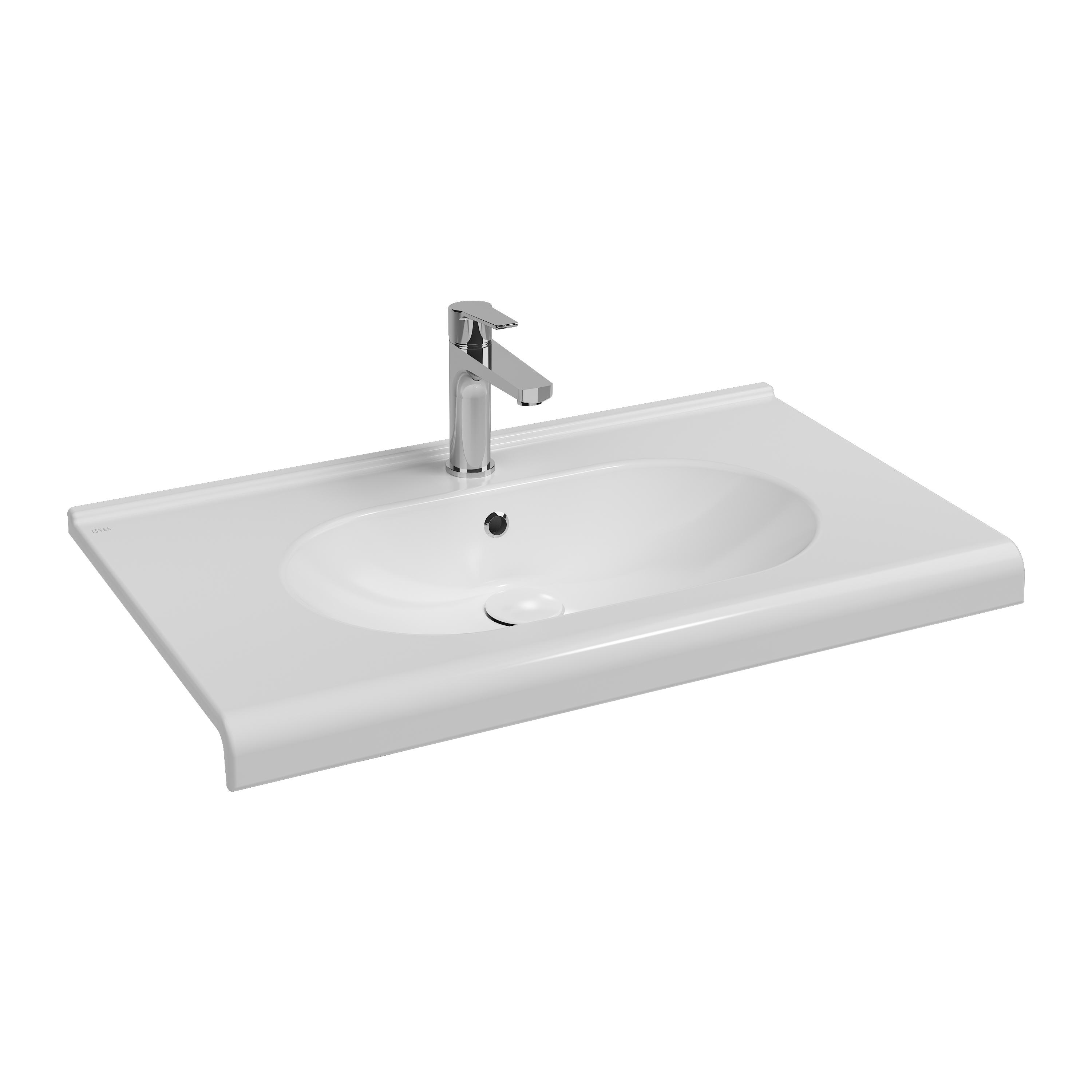 Sentimenti Neo Rimless Wall-hung WC White