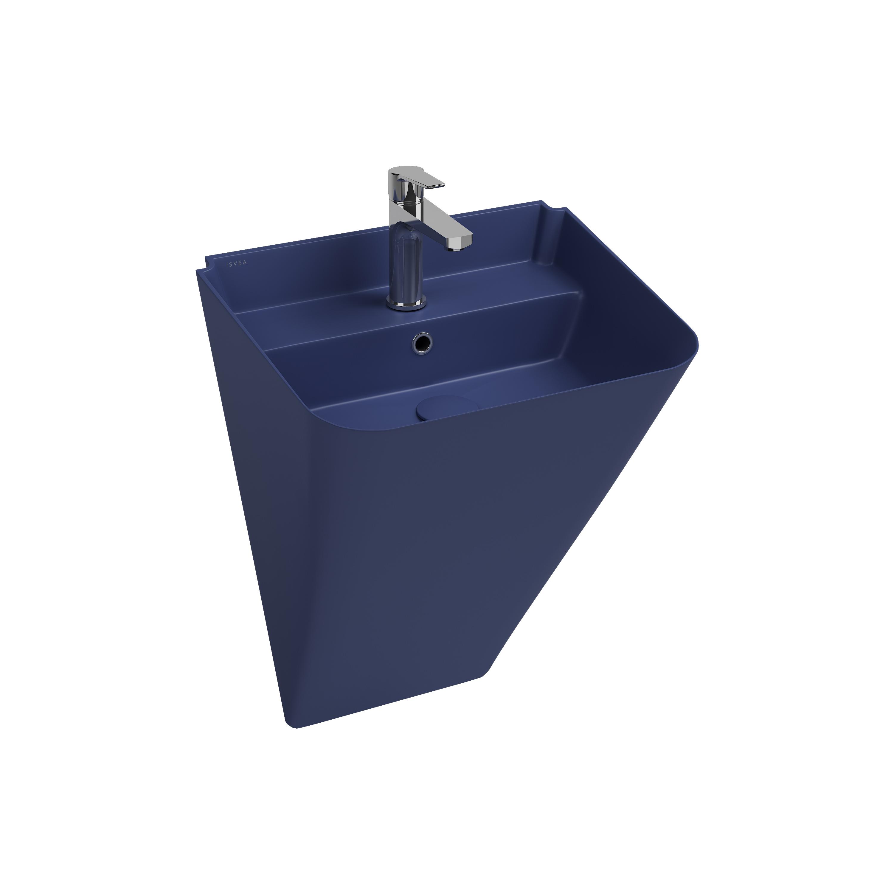 Sott Aqua Asma Monoblok Lavabo 50 cm Isvea Mavisi