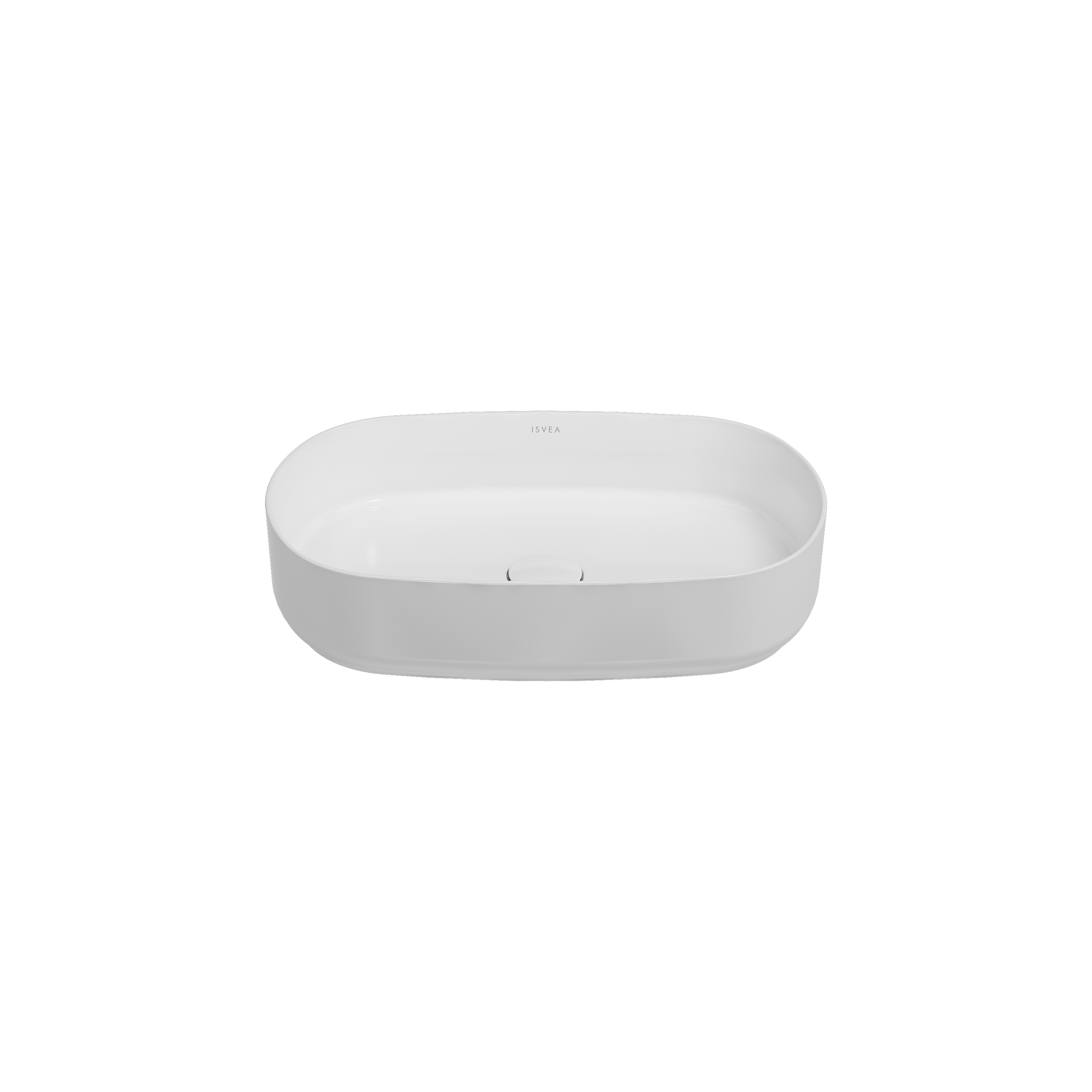 Infinity Counter Top Washbasin 55 cm White