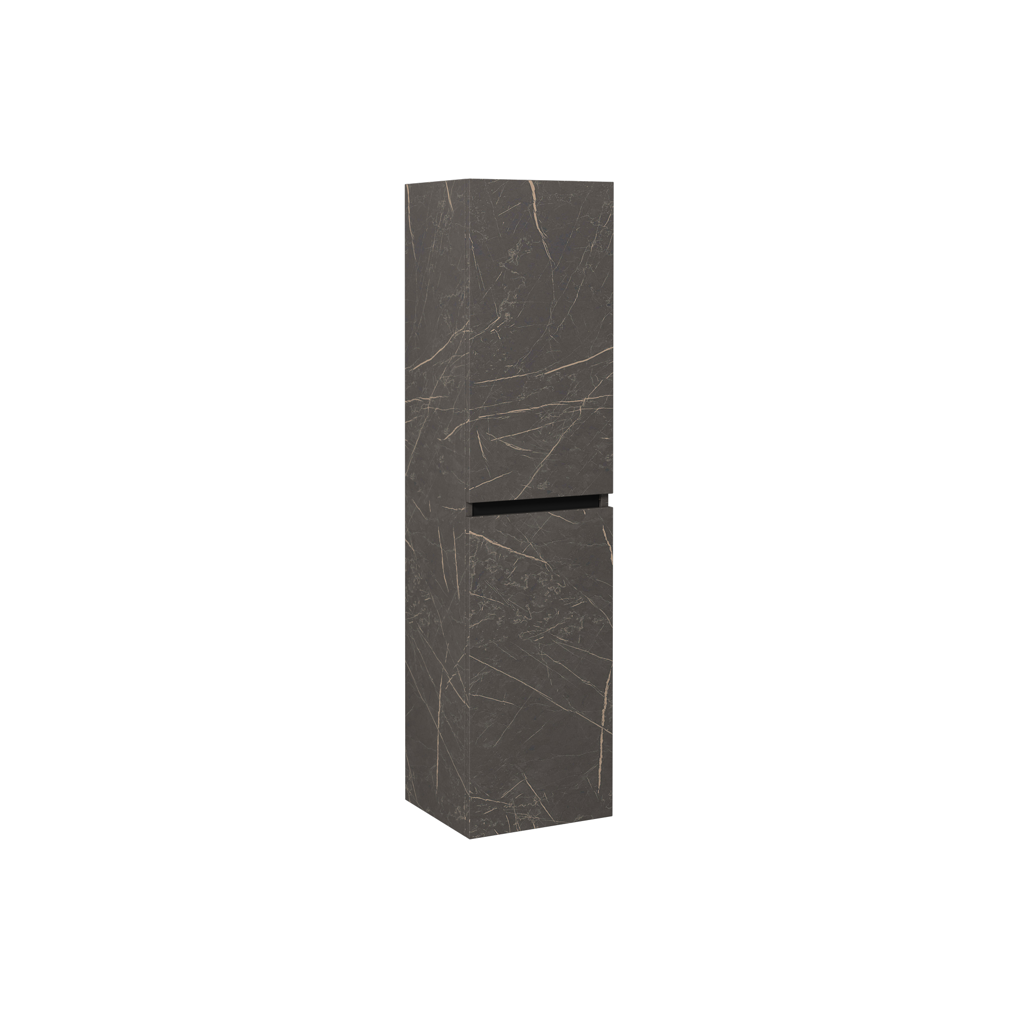 Trio&Trio + Mirror Cabinet 80 cm Latin Marble