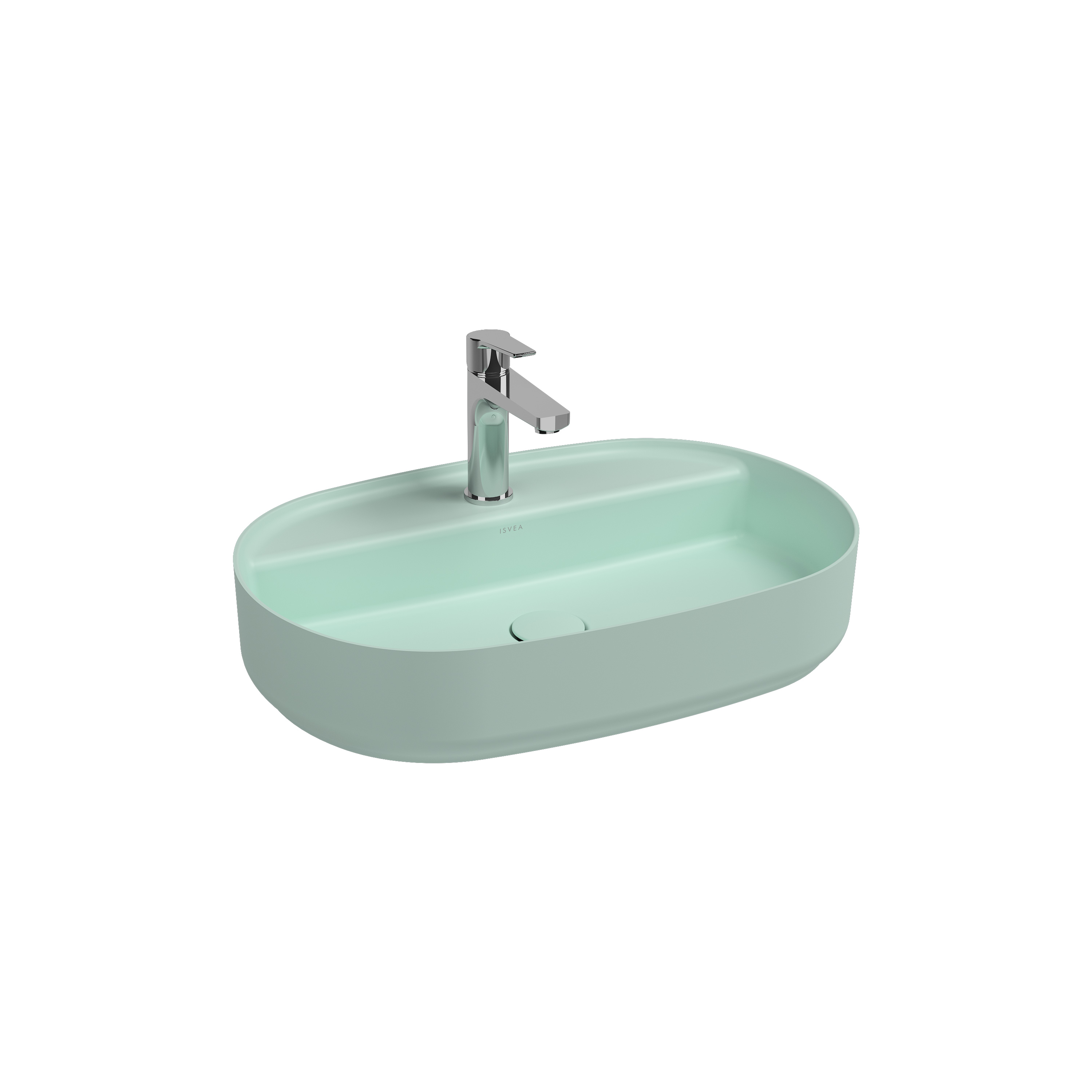 Infinity Tezgah Üstü Lavabo 60 cm Mint