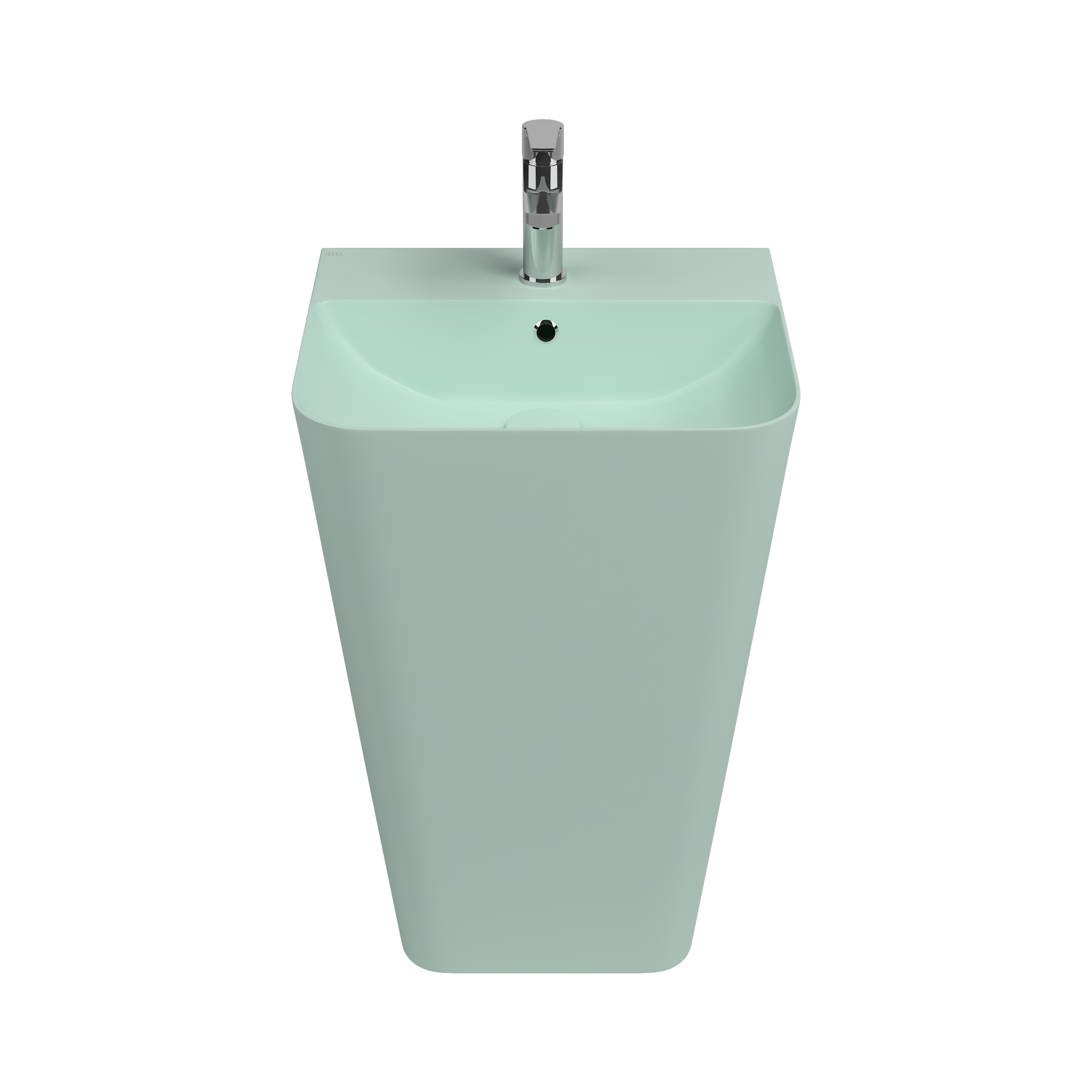 Sott Aqua Monoblok Yerden Lavabo 50 cm Mint