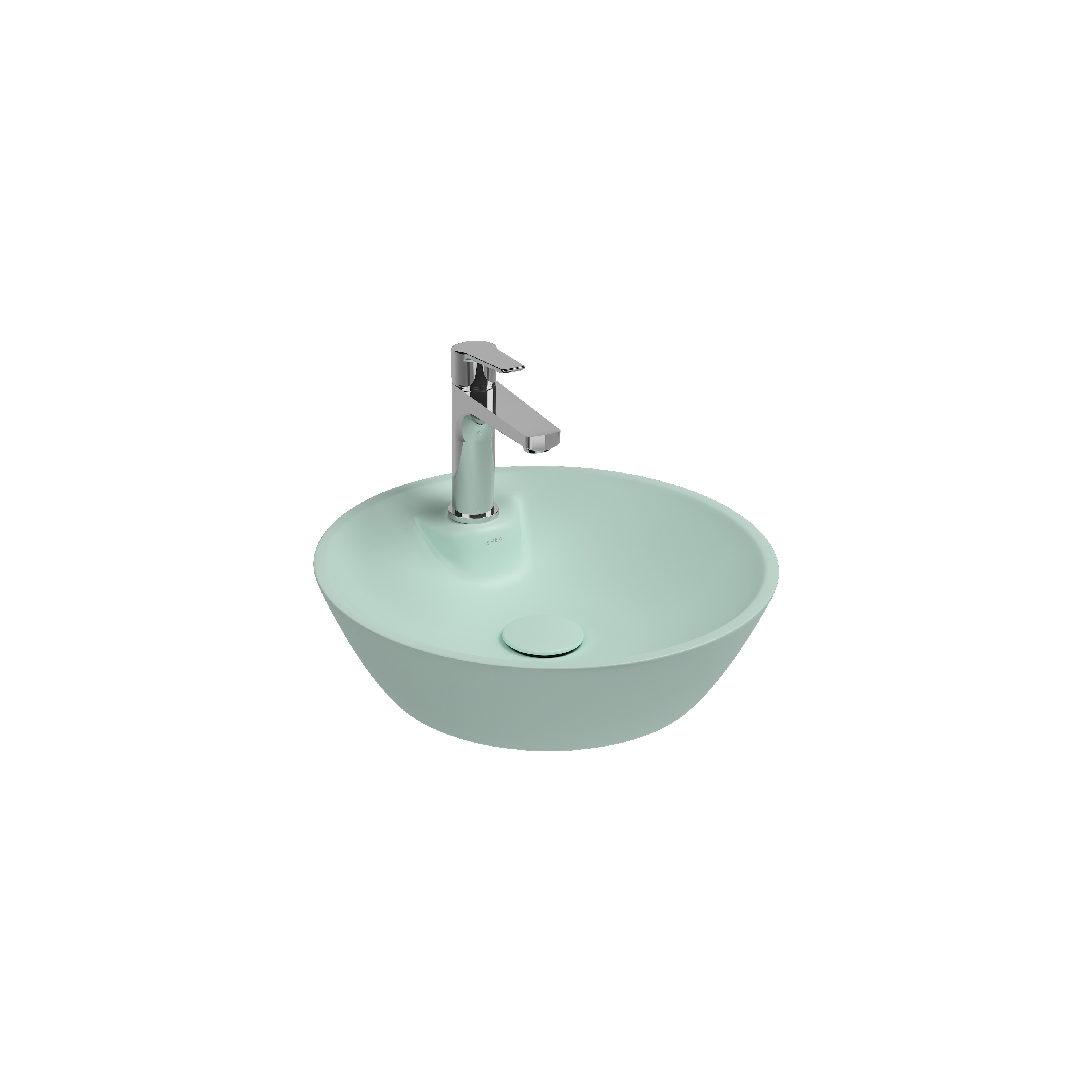 SistemaY Soft Bowl Washbasin 45 cm Mint