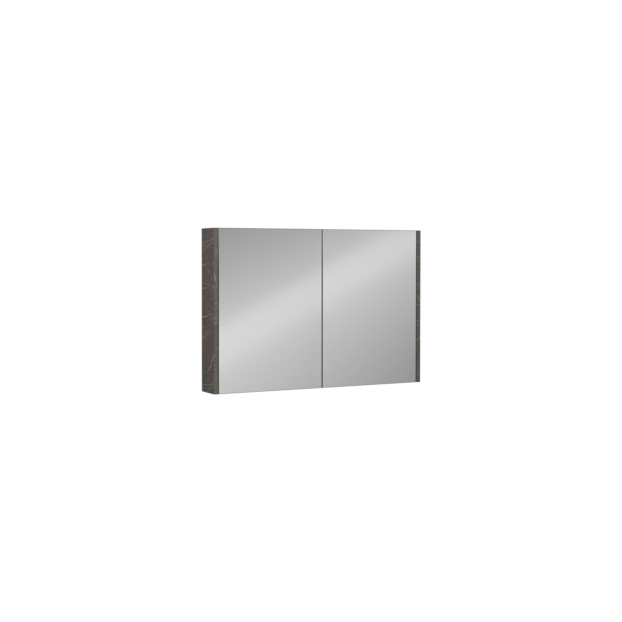 Trio&Trio + Mirror Cabinet 100 cm Latin Marble