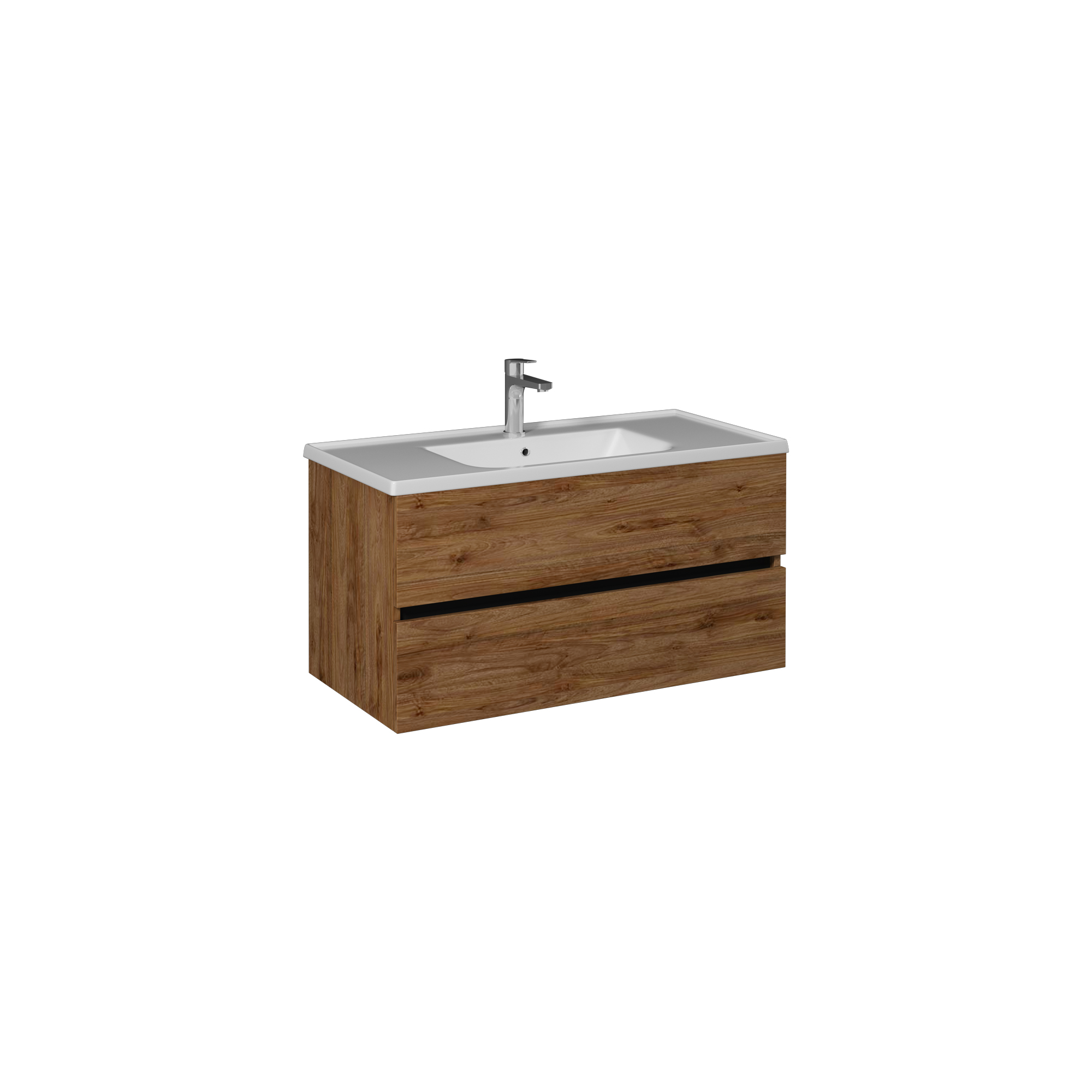 Trio + Washbasin Unit 100 cm With Single Drawer (10LE50101 included) Amalfi