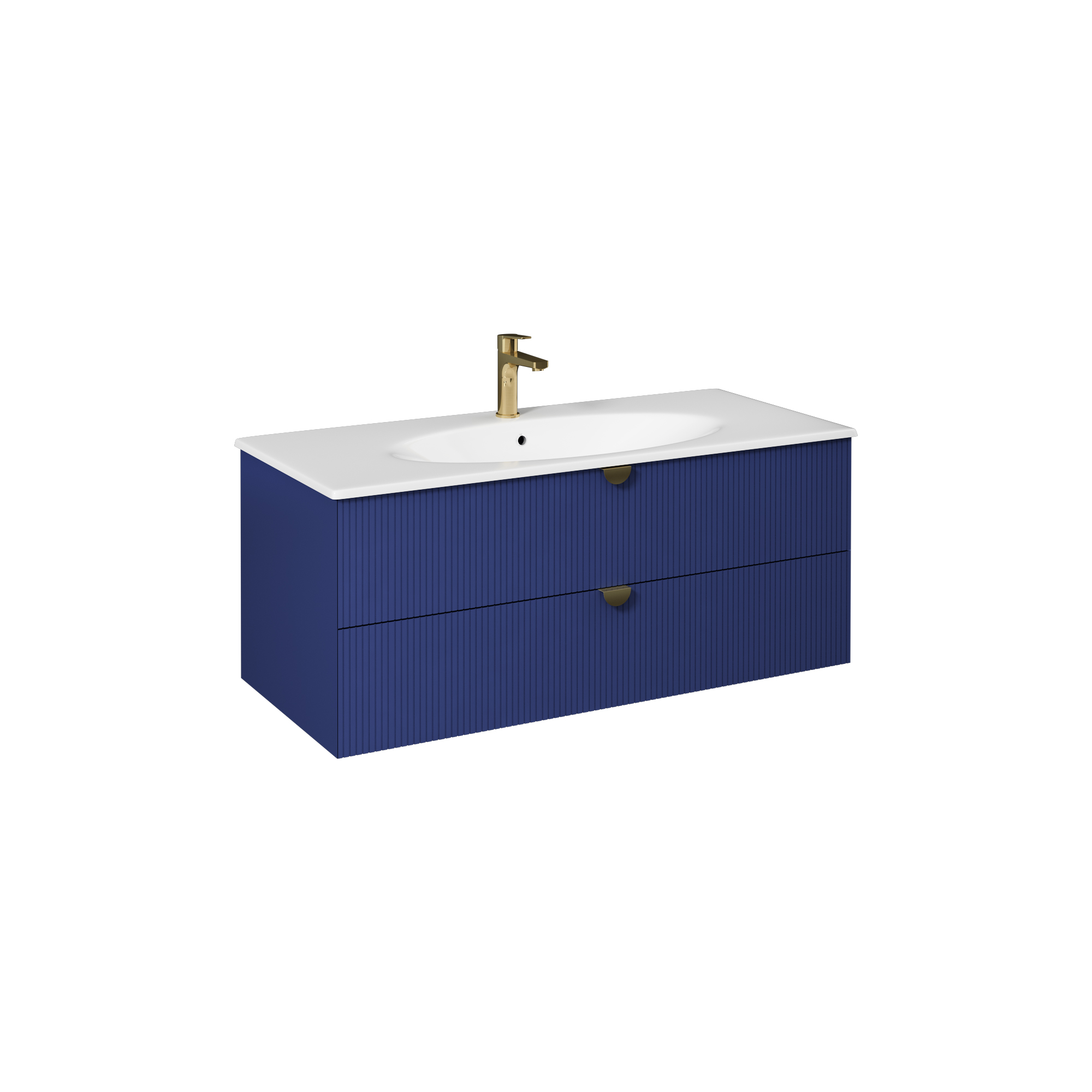 Infinity Washbasin Unit 100cm (10SX51101SV included) Night Blue