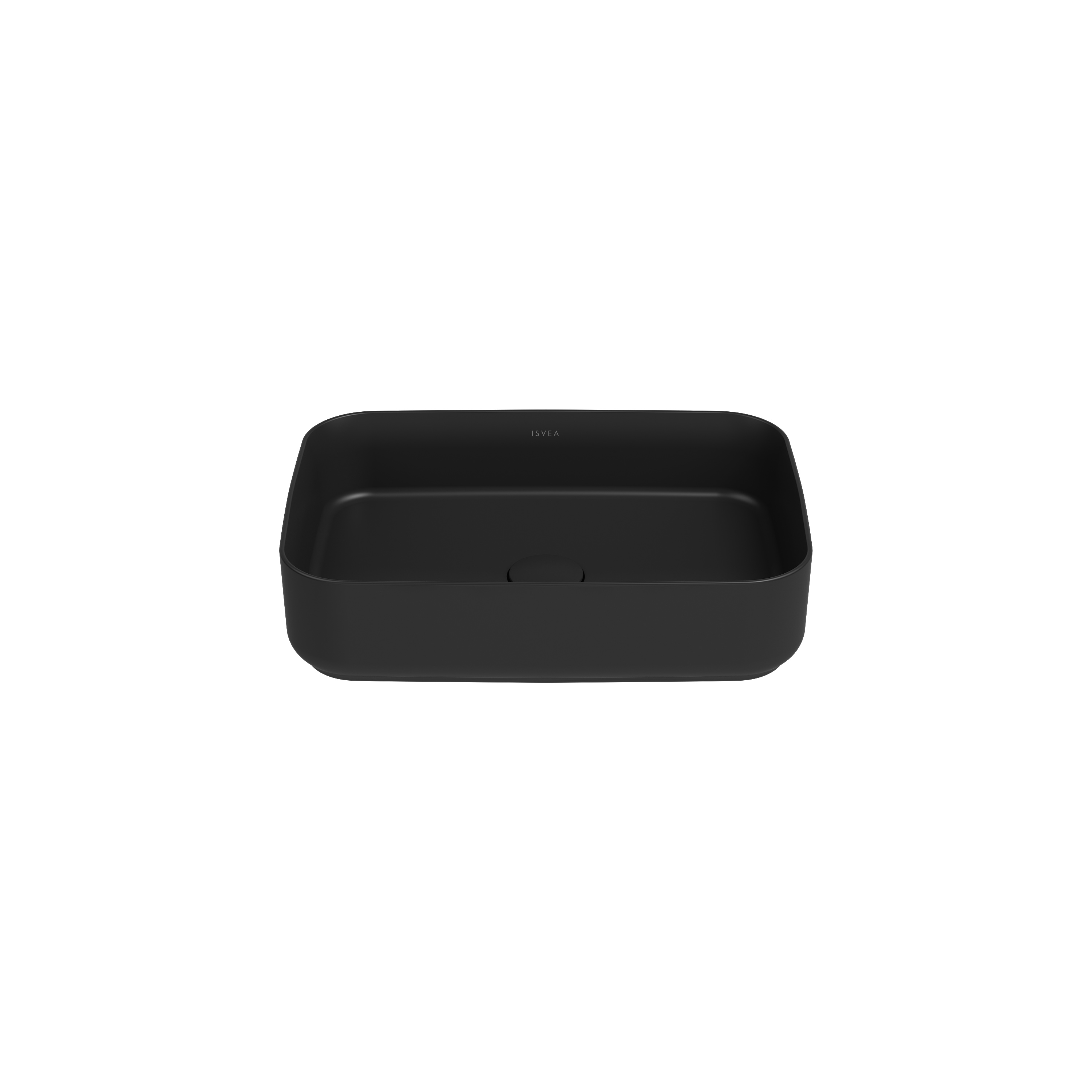 Infinity Counter Top Washbasin 50 cm Black