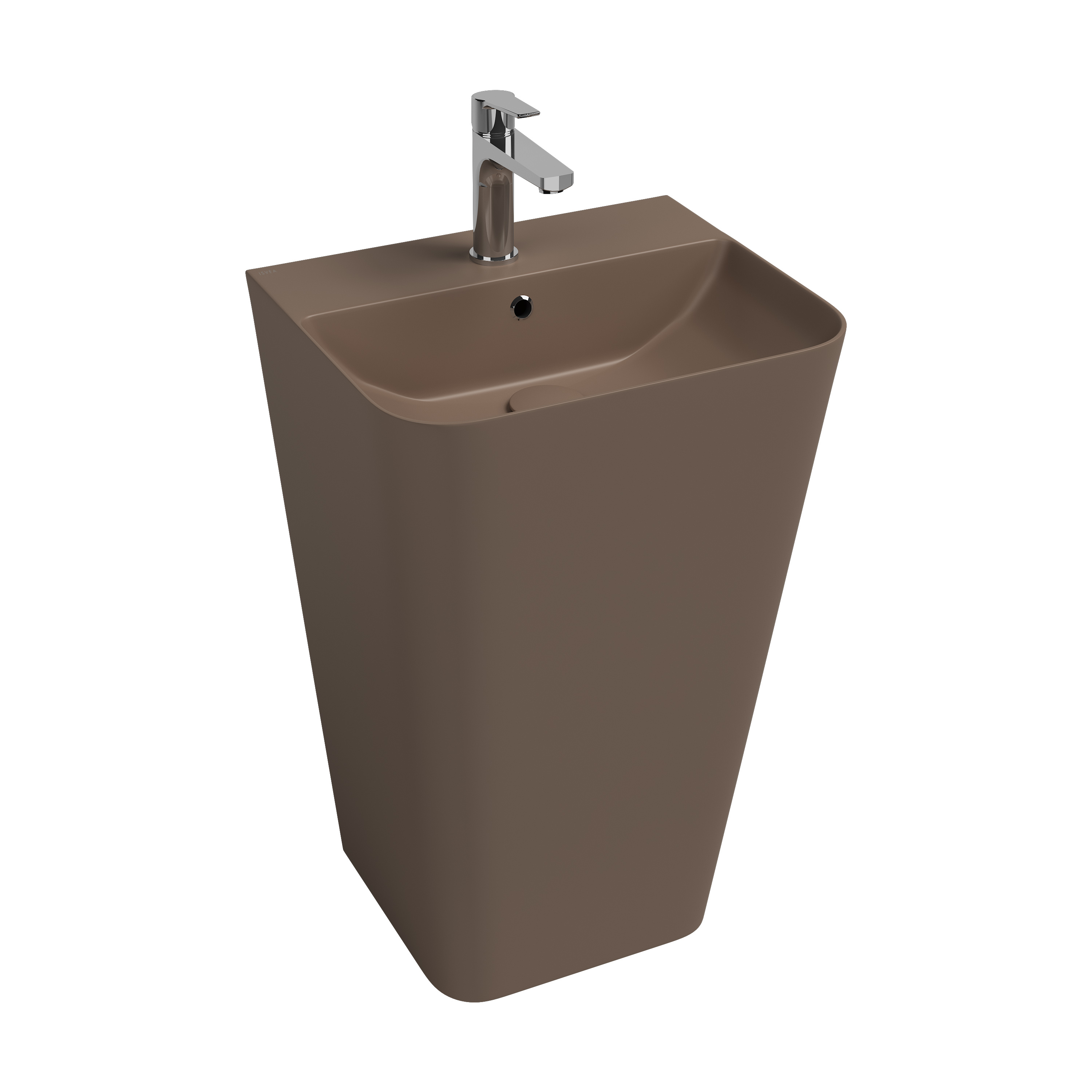 Sott Aqua Monoblok Yerden Lavabo 50 cm Vizon