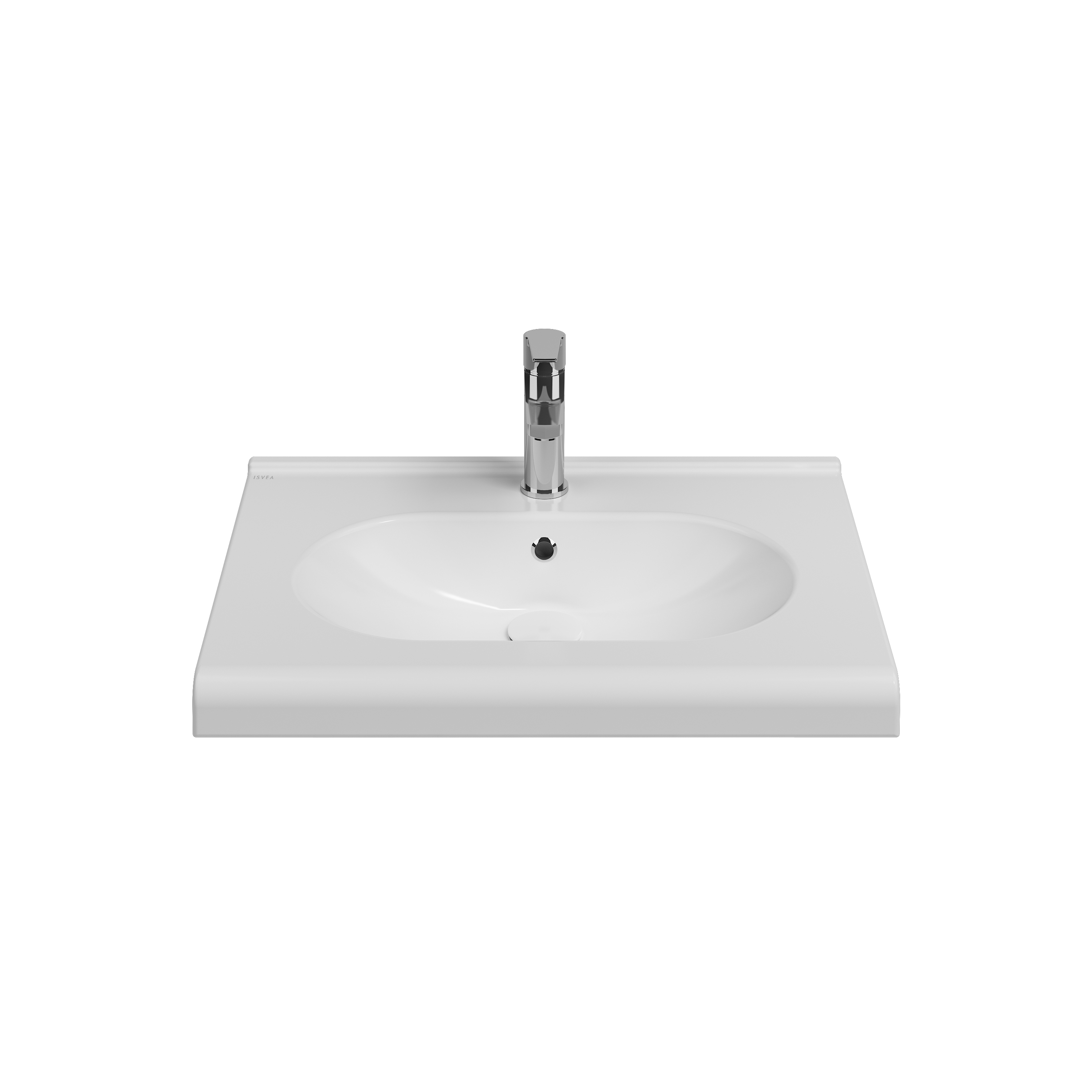 Sentimenti Neo Rimless Wall-hung WC White