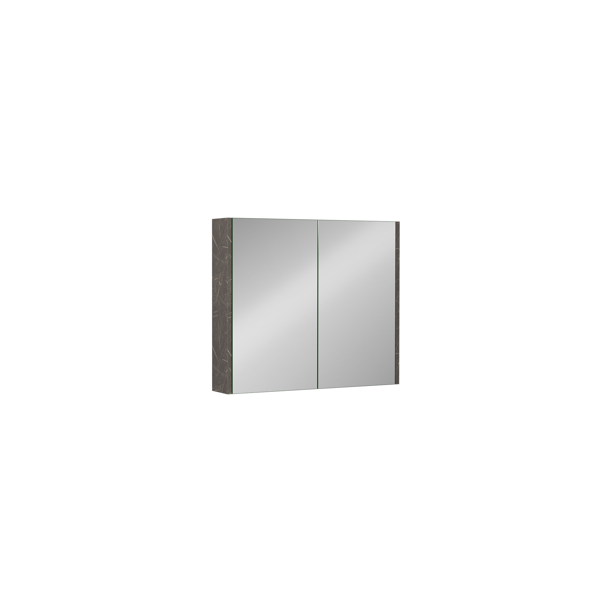 Trio Mirror Cabinet 65 cm Latin Marble