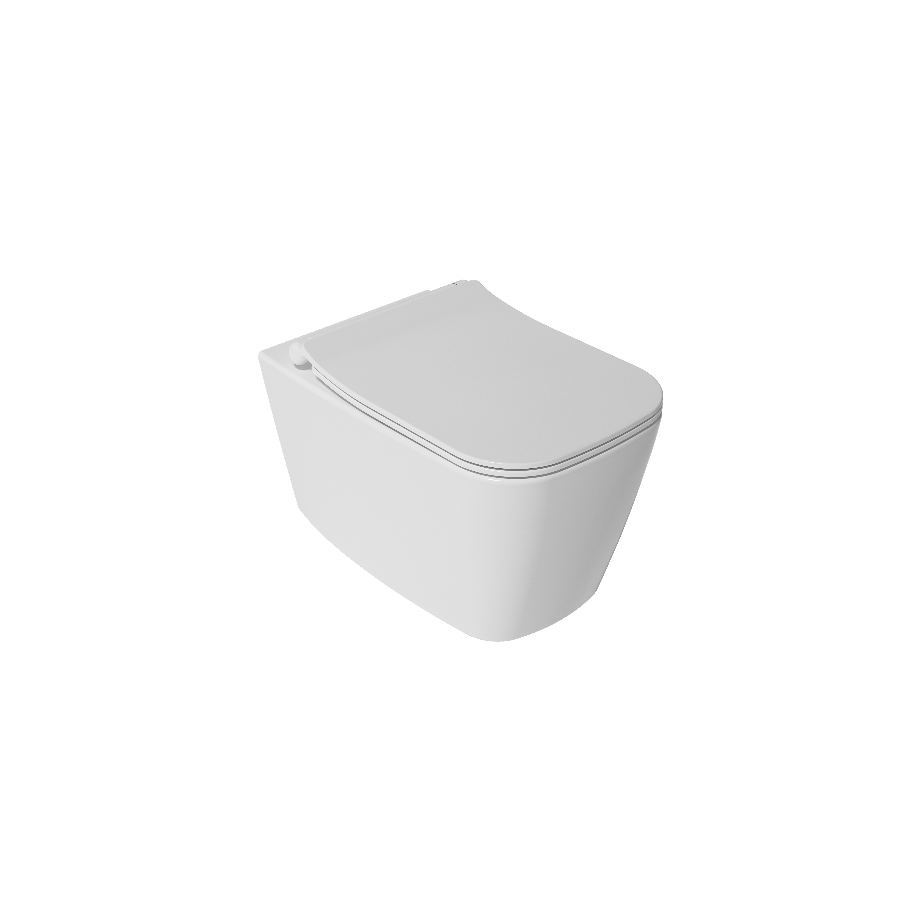 SistemaZ Rimless Wall-hung WC White