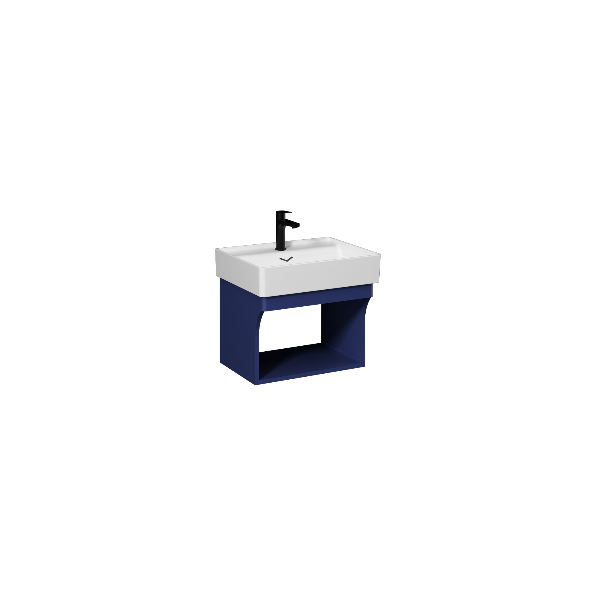 Vea Washbasin Unit 100cm (10NF65055 2N included) Night Blue