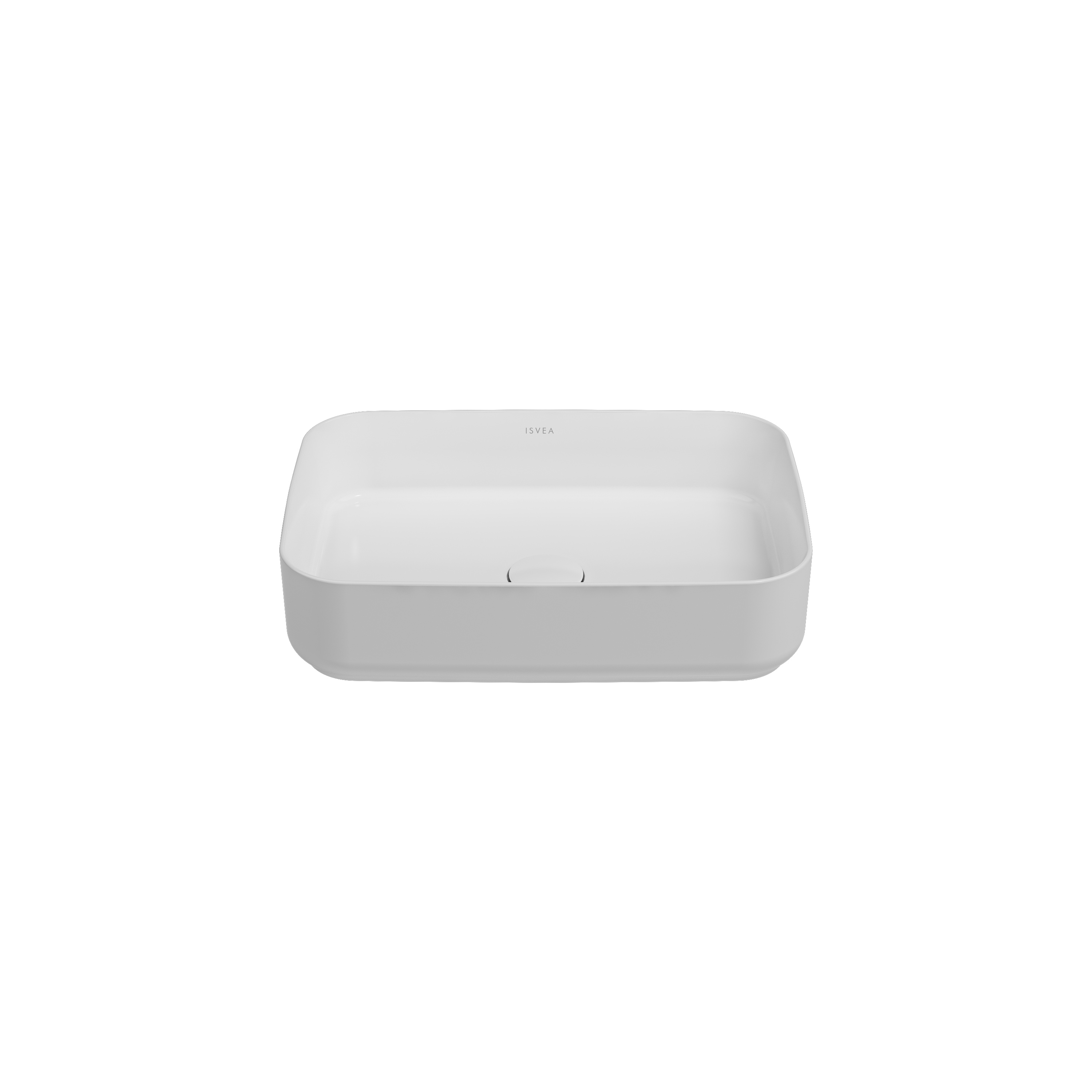 Infinity Counter Top Washbasin 50 cm White