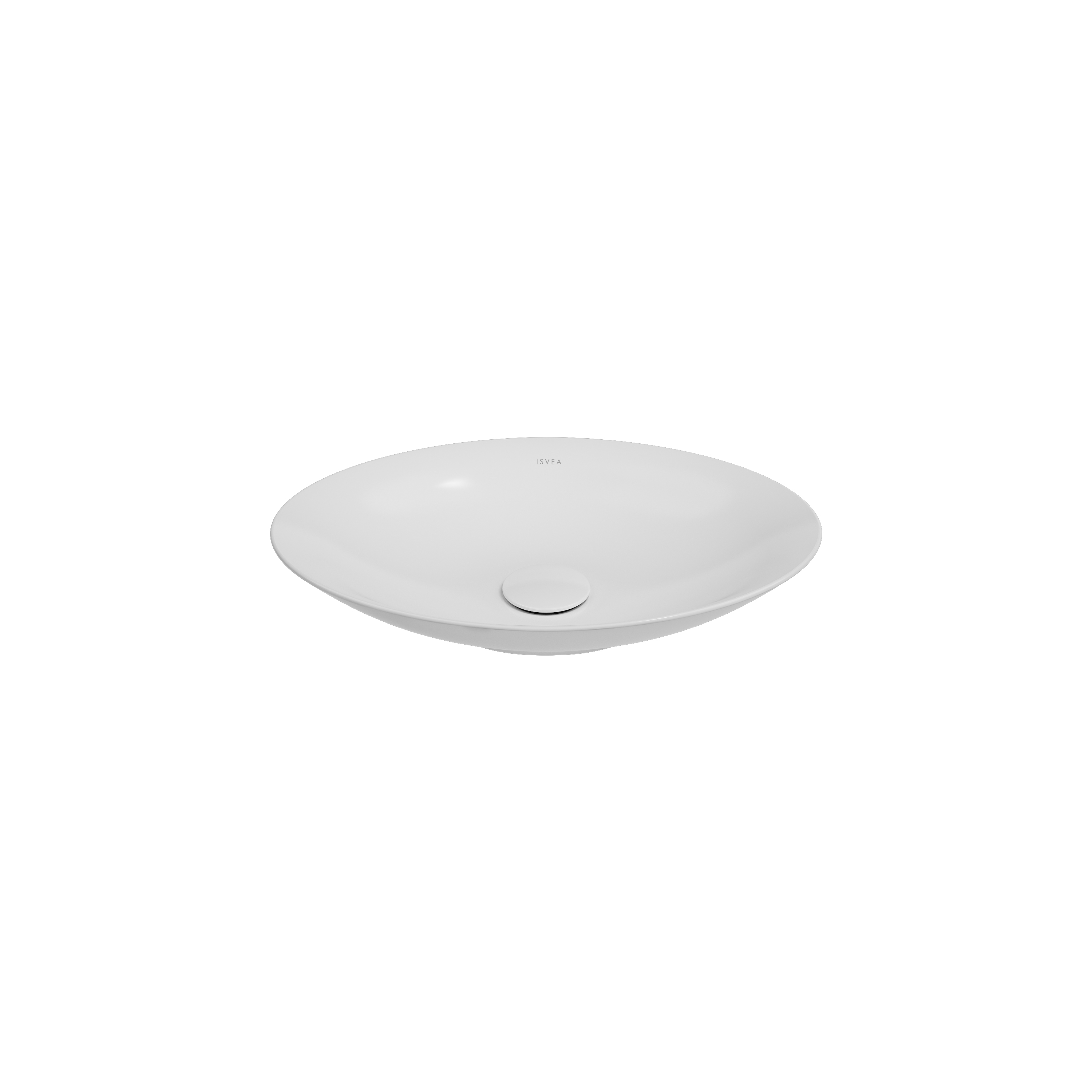 SistemaY Clear Bowl Washbasin 51 cm White