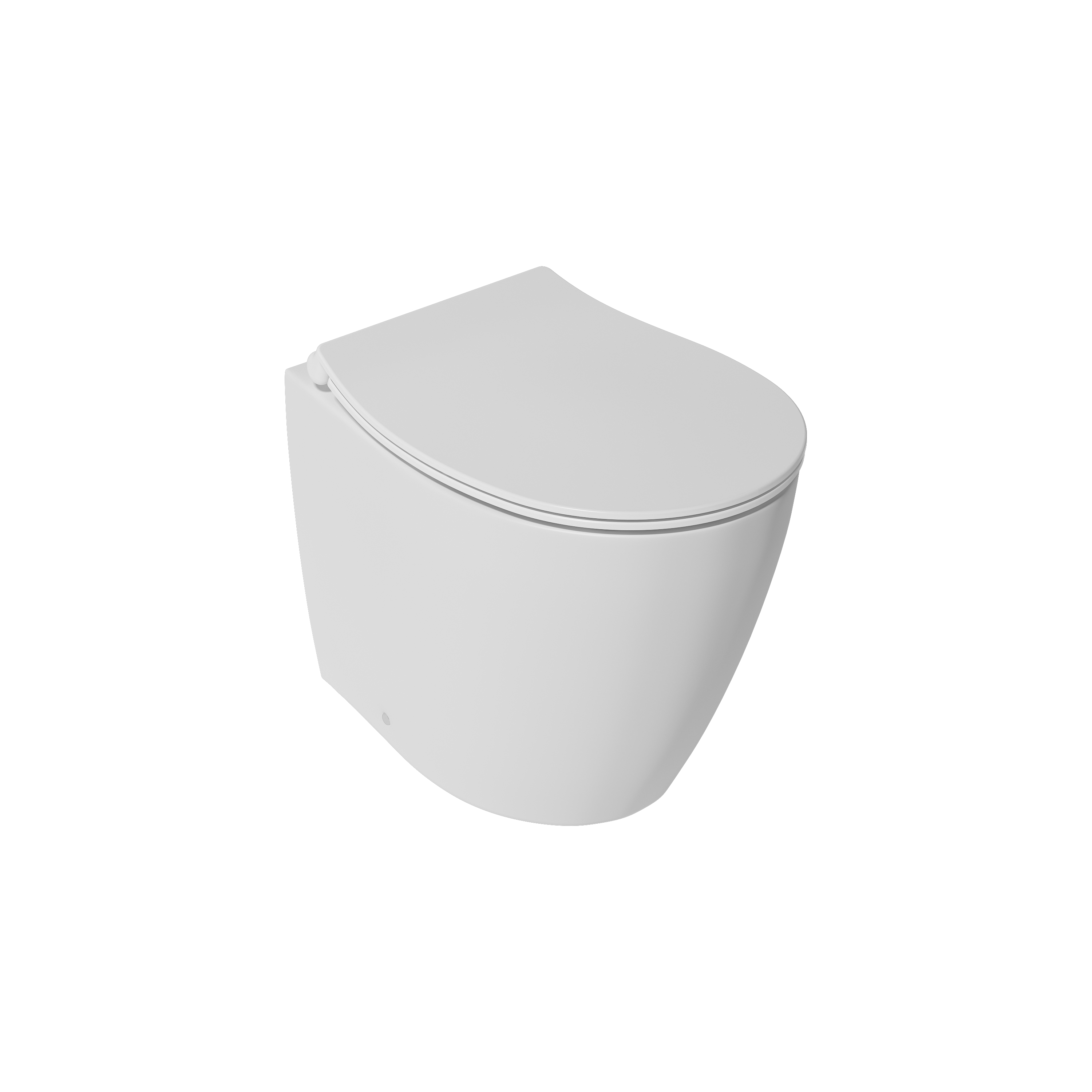 Sentimenti Neo Rimless Wall-hung WC White