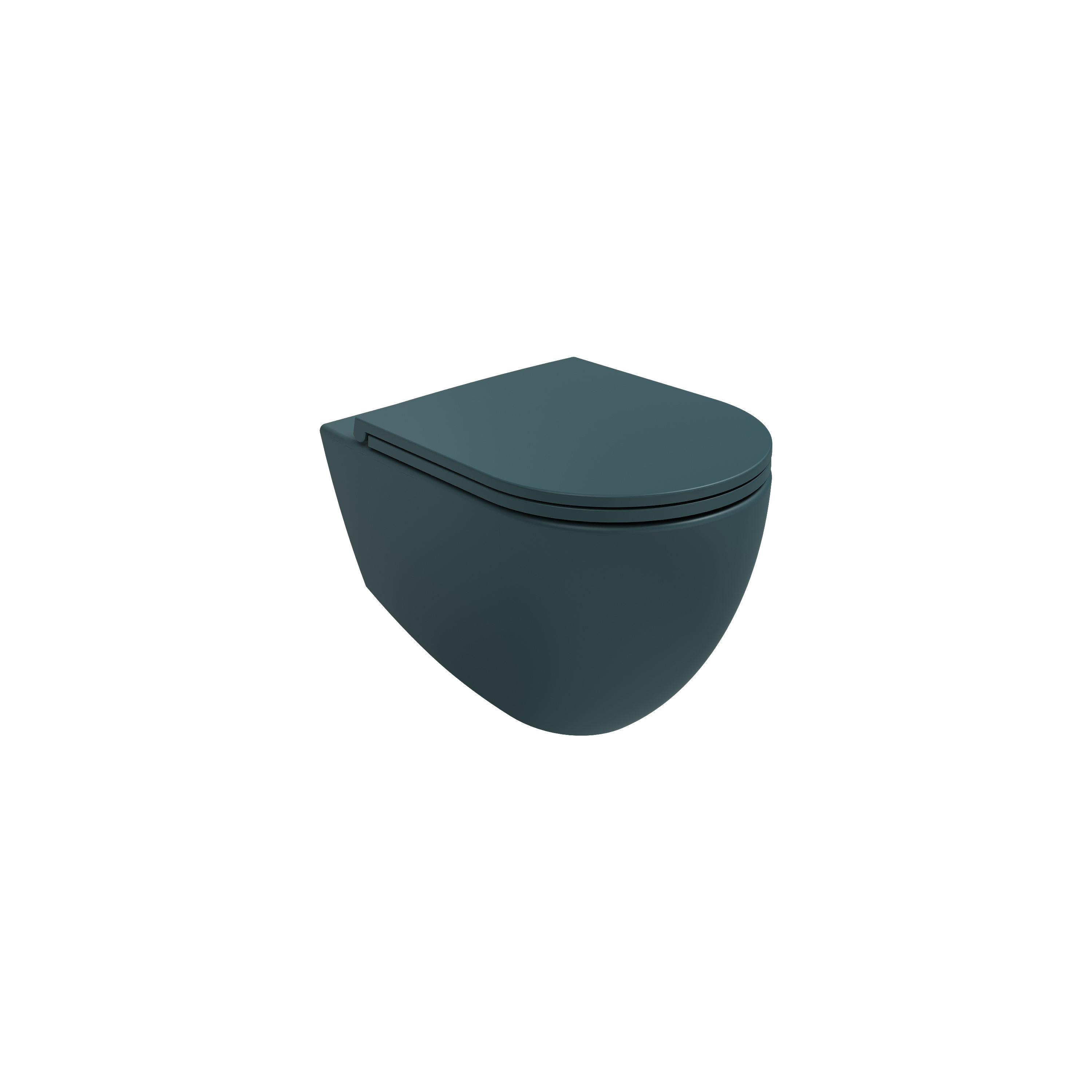 Infinity Clearim Plus Wall-hung WC Petrol Green