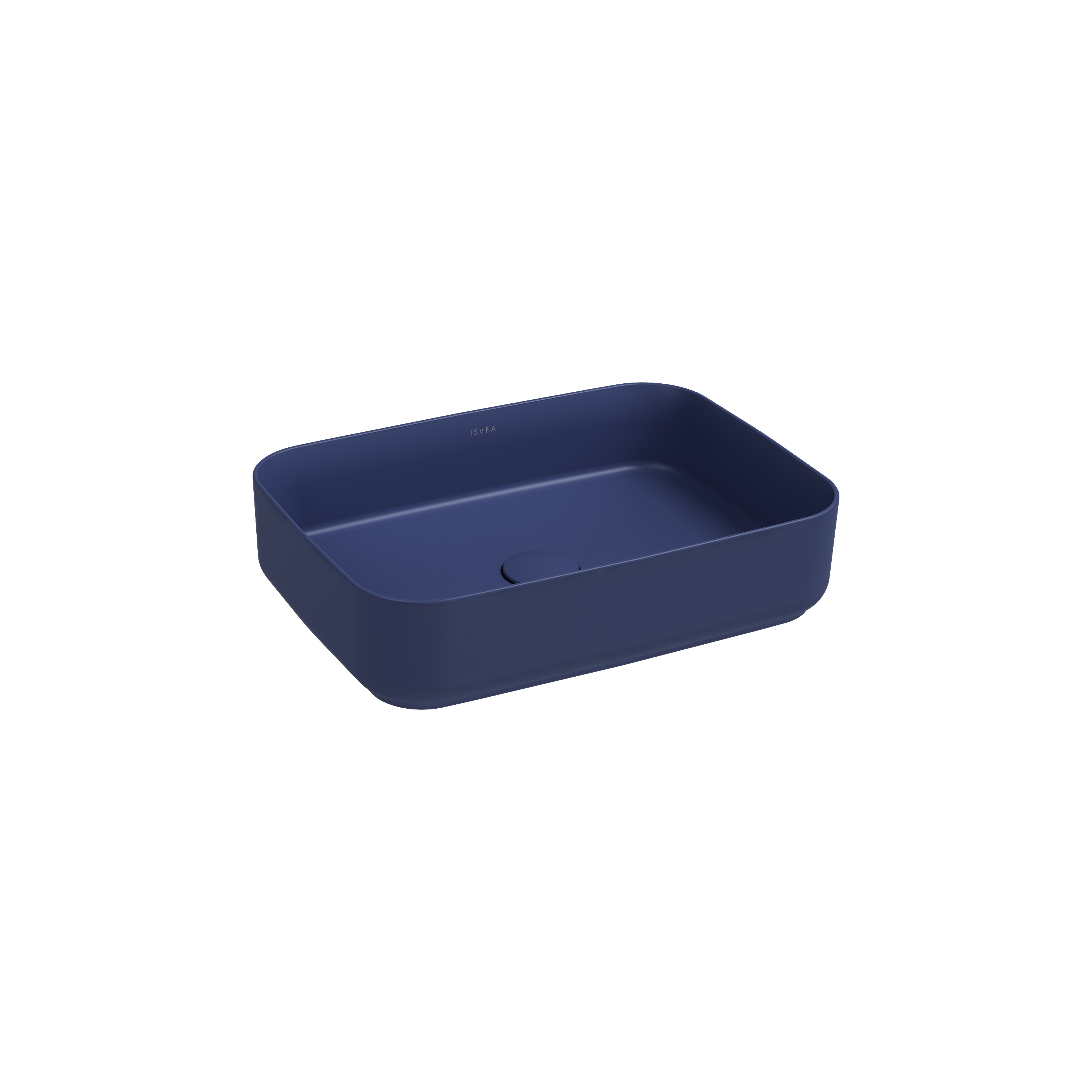 Infinity Counter Top Washbasin 50 cm Isvea Blue