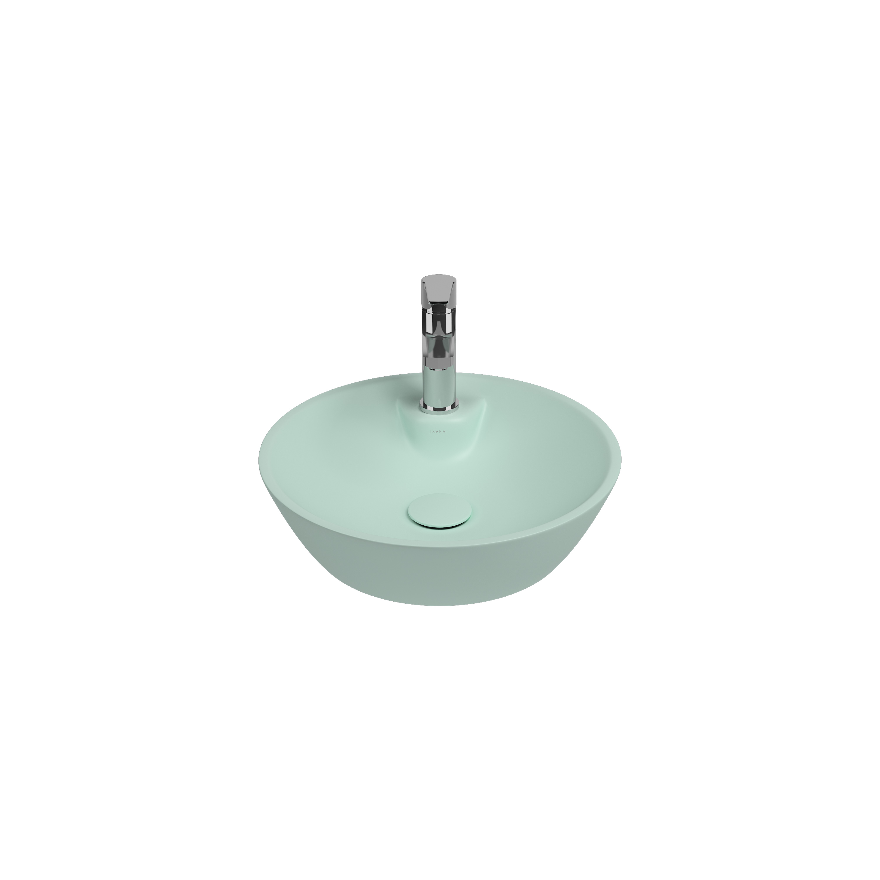 SistemaY Soft Bowl Washbasin 45 cm Mint